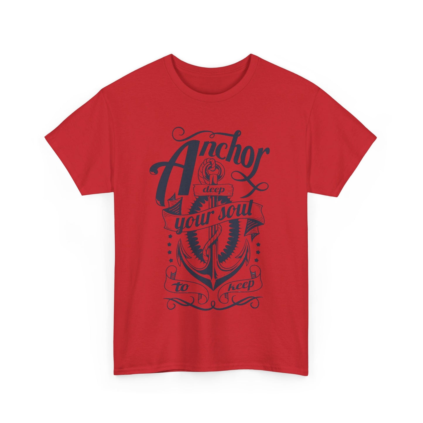 Anchor Deep! Heavy Cotton T-shirt