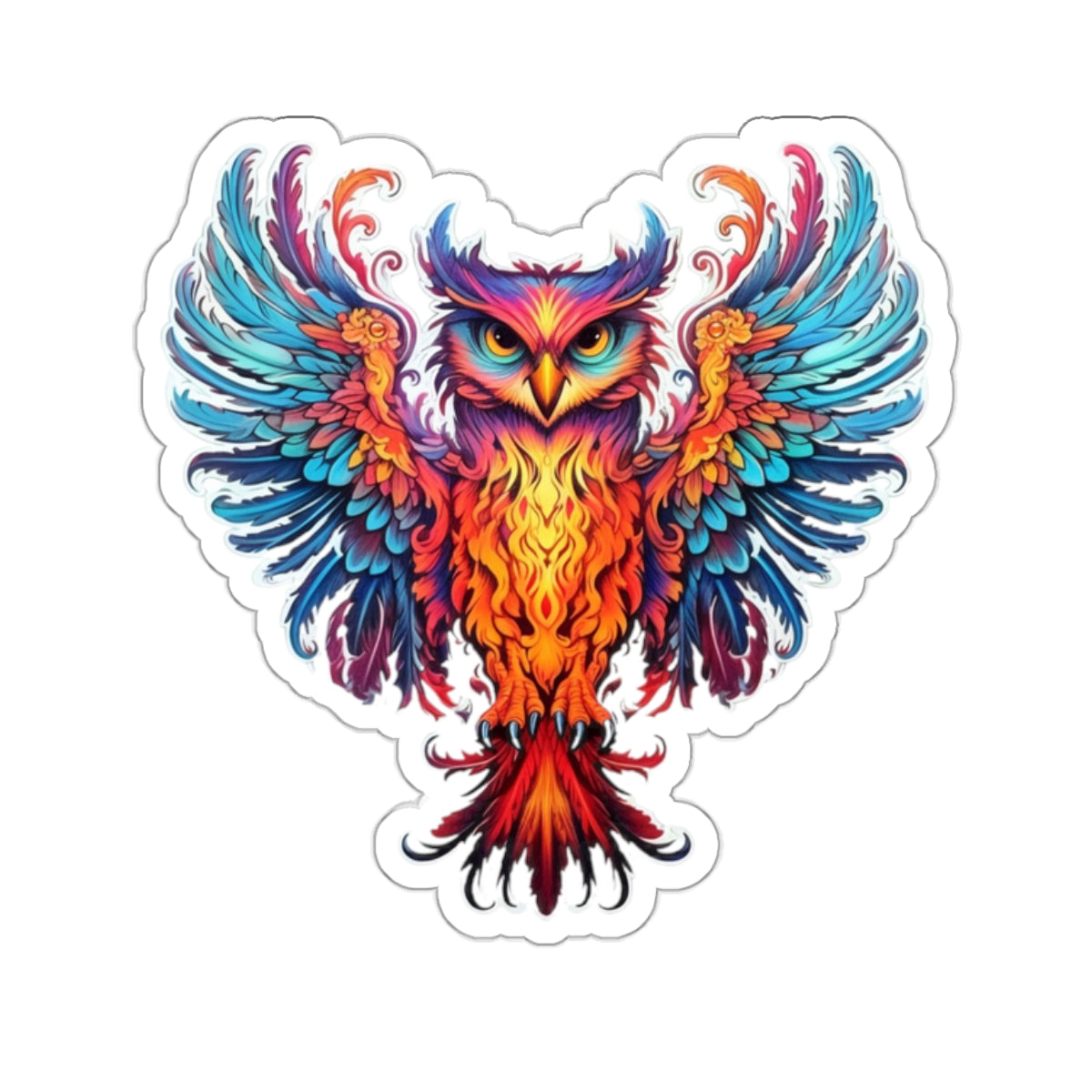 Fire Owl Stickers