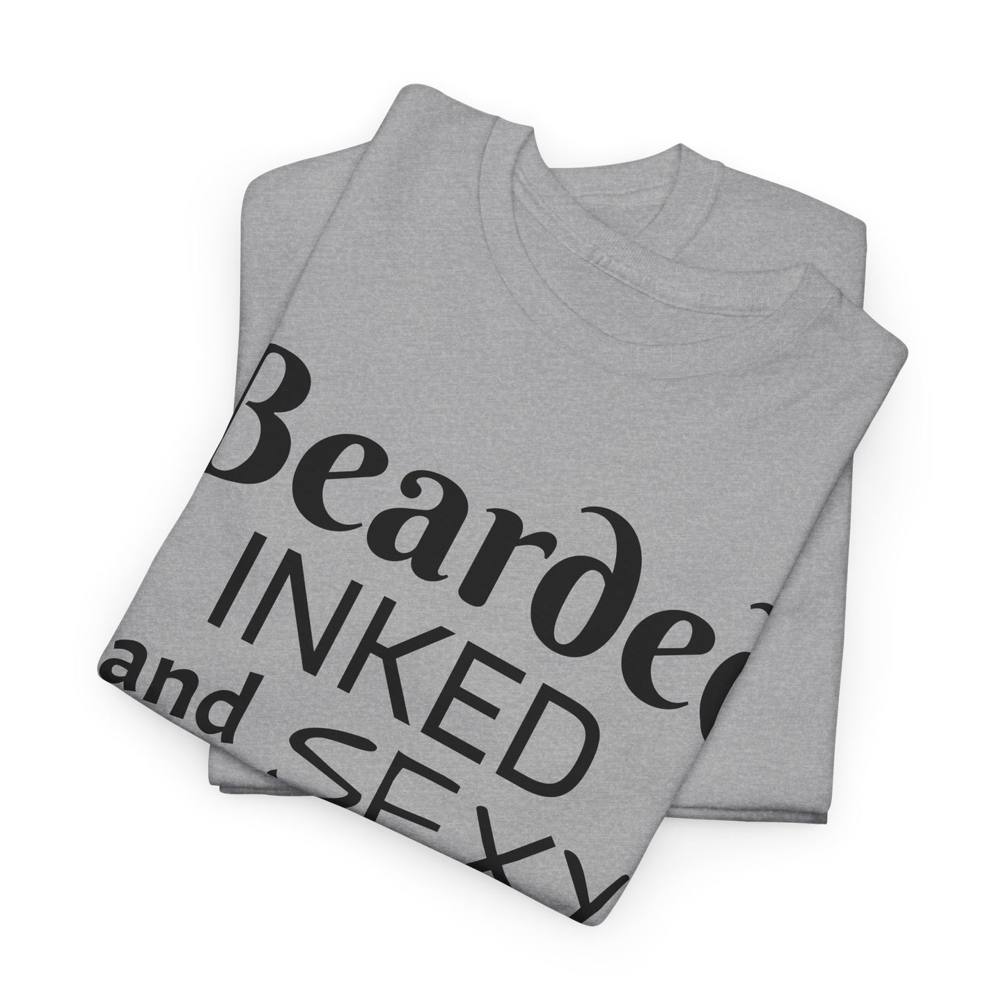 Beared and inked!  Cotton Tee