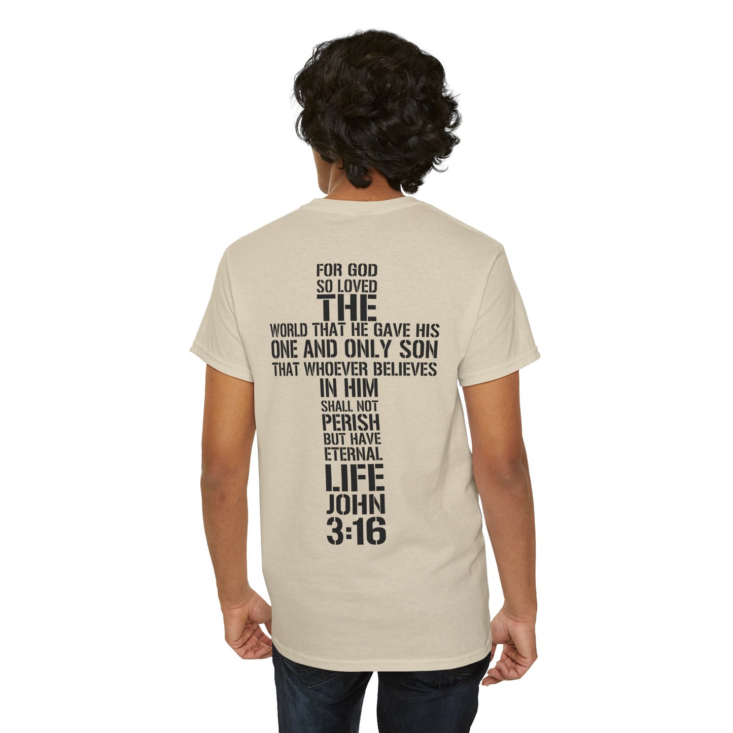 Be the Light! Jesus Cotton Tee