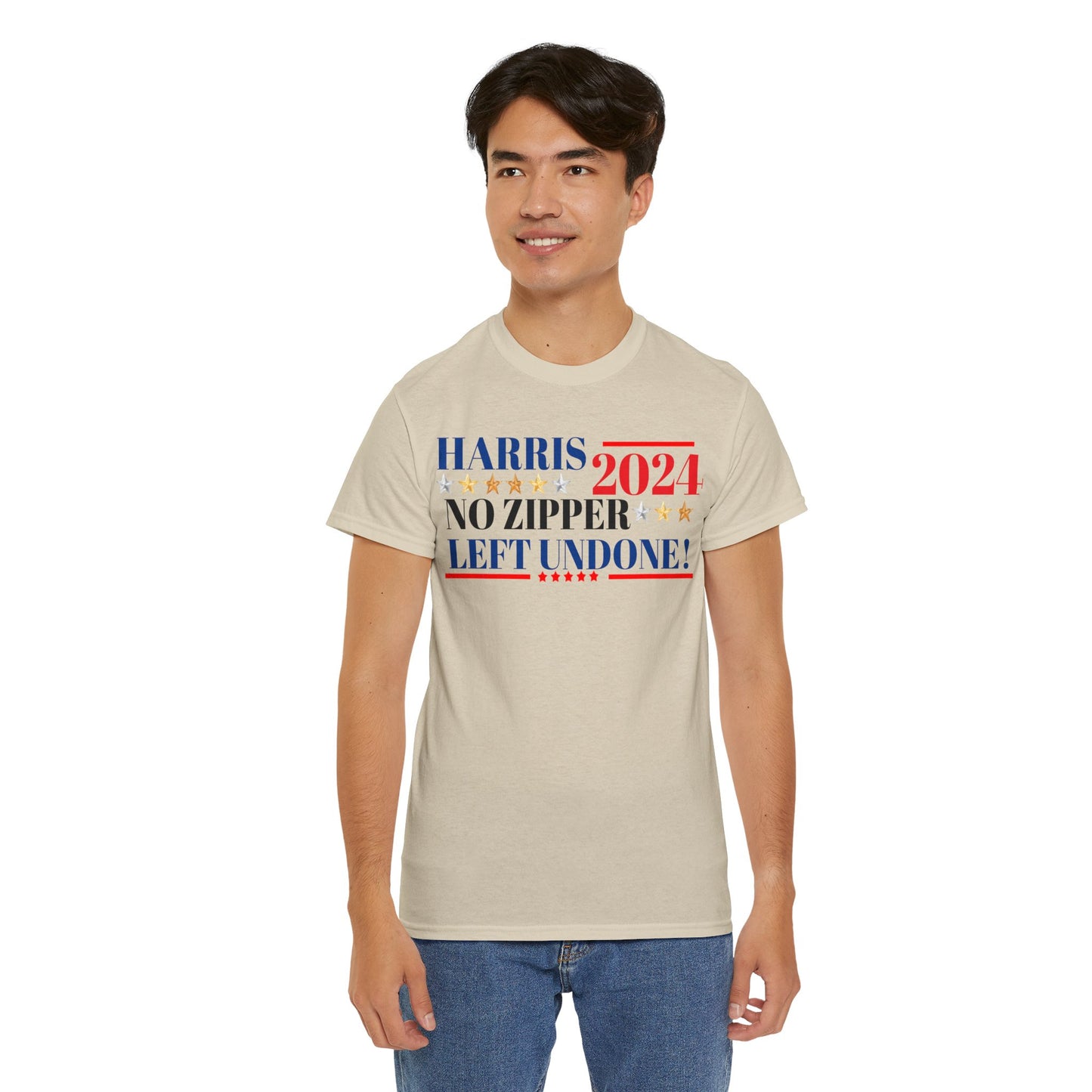 Harris 2024! Campain slogen Funny! Cotton Tee