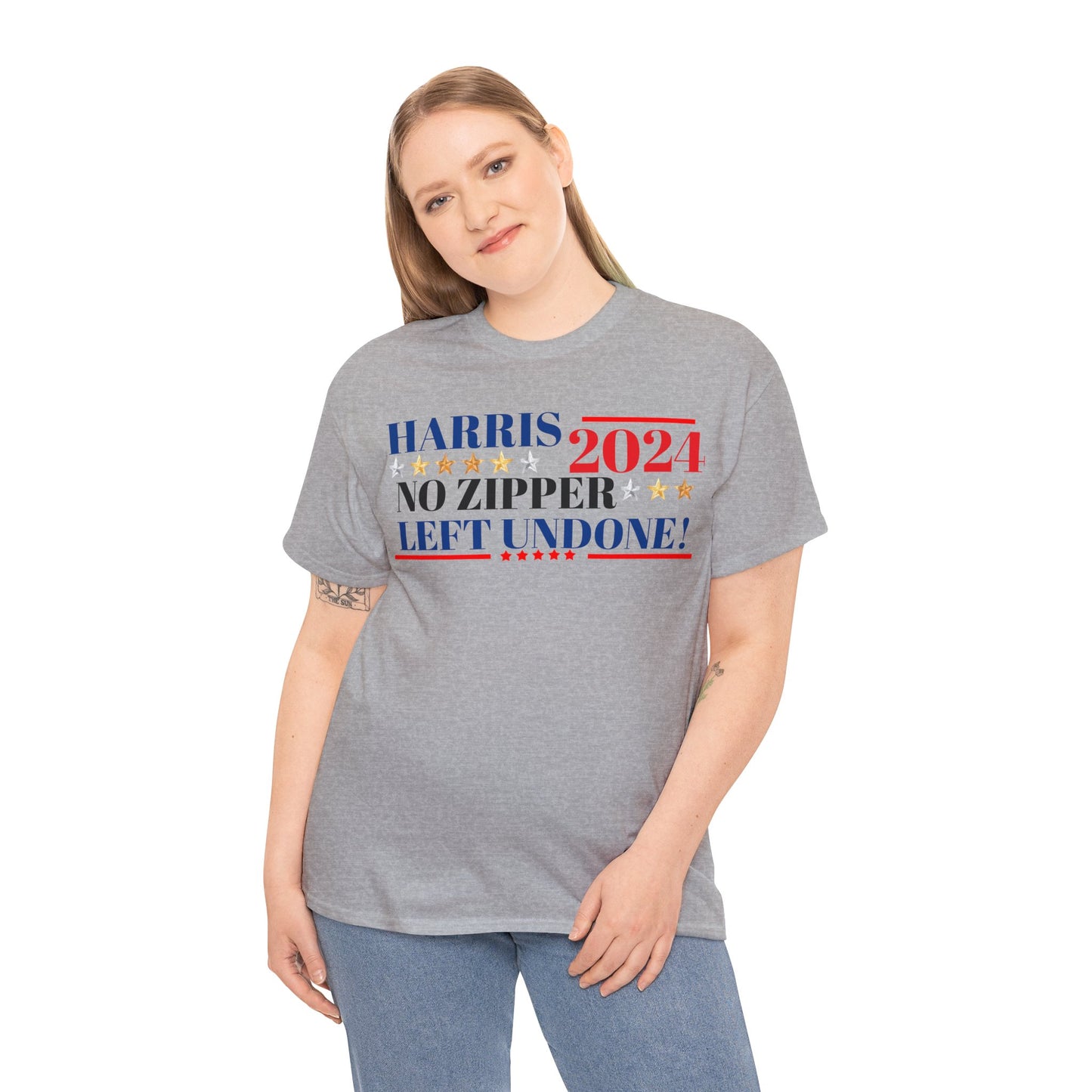 Harris 2024! Campain slogen Funny! Cotton Tee