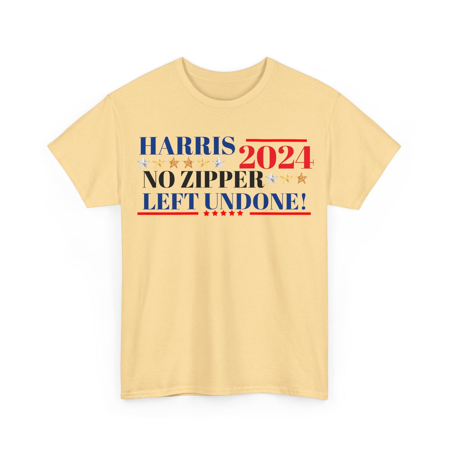 Harris 2024! Campain slogen Funny! Cotton Tee