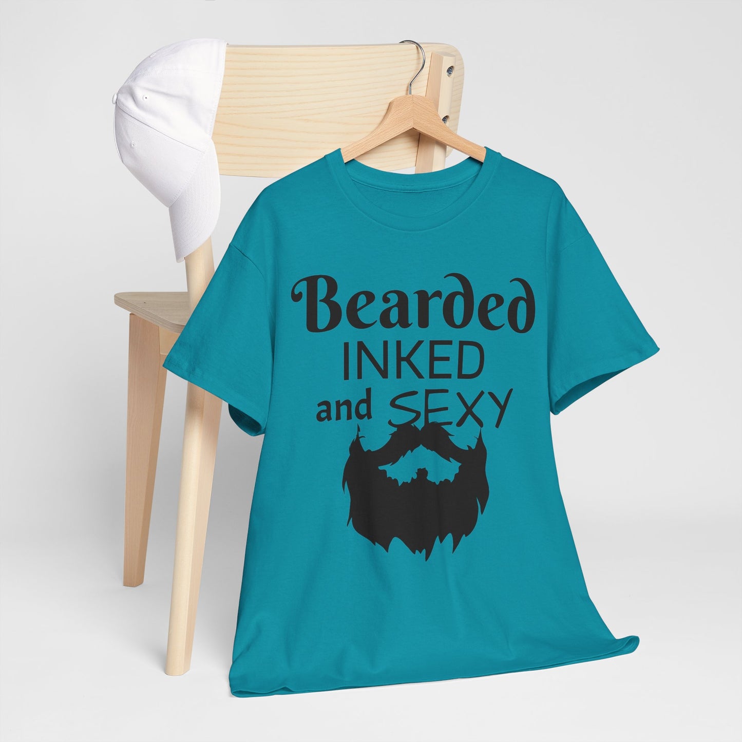 Beared and inked!  Cotton Tee