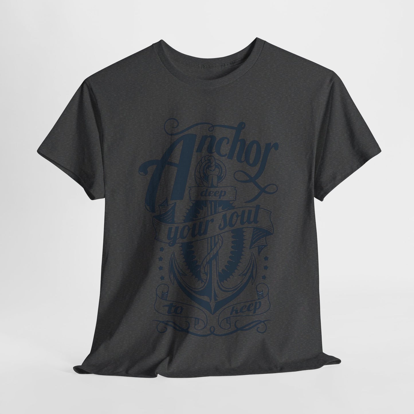 Anchor Deep! Heavy Cotton T-shirt