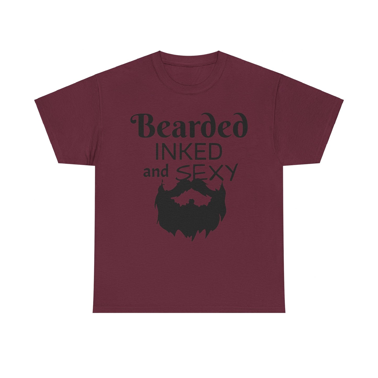 Beared and inked!  Cotton Tee