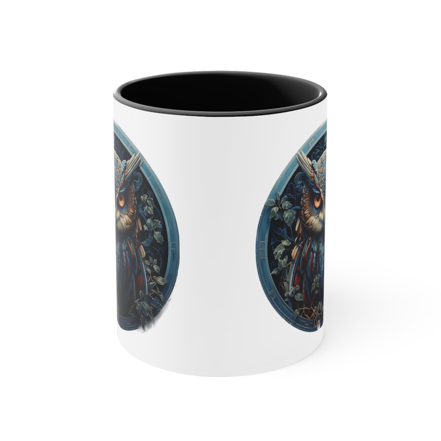 Blue Owl Accent Coffee Mug, 11oz