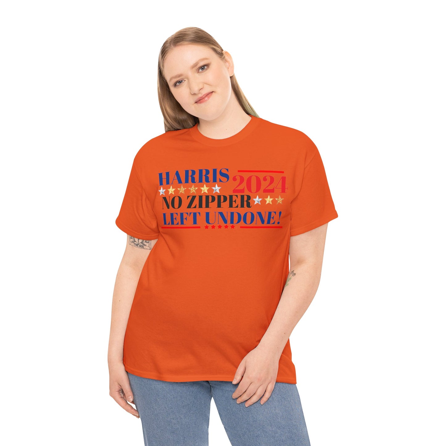 Harris 2024! Campain slogen Funny! Cotton Tee