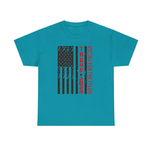 Voting for the Fellon 2024! Trump Cotton Tee