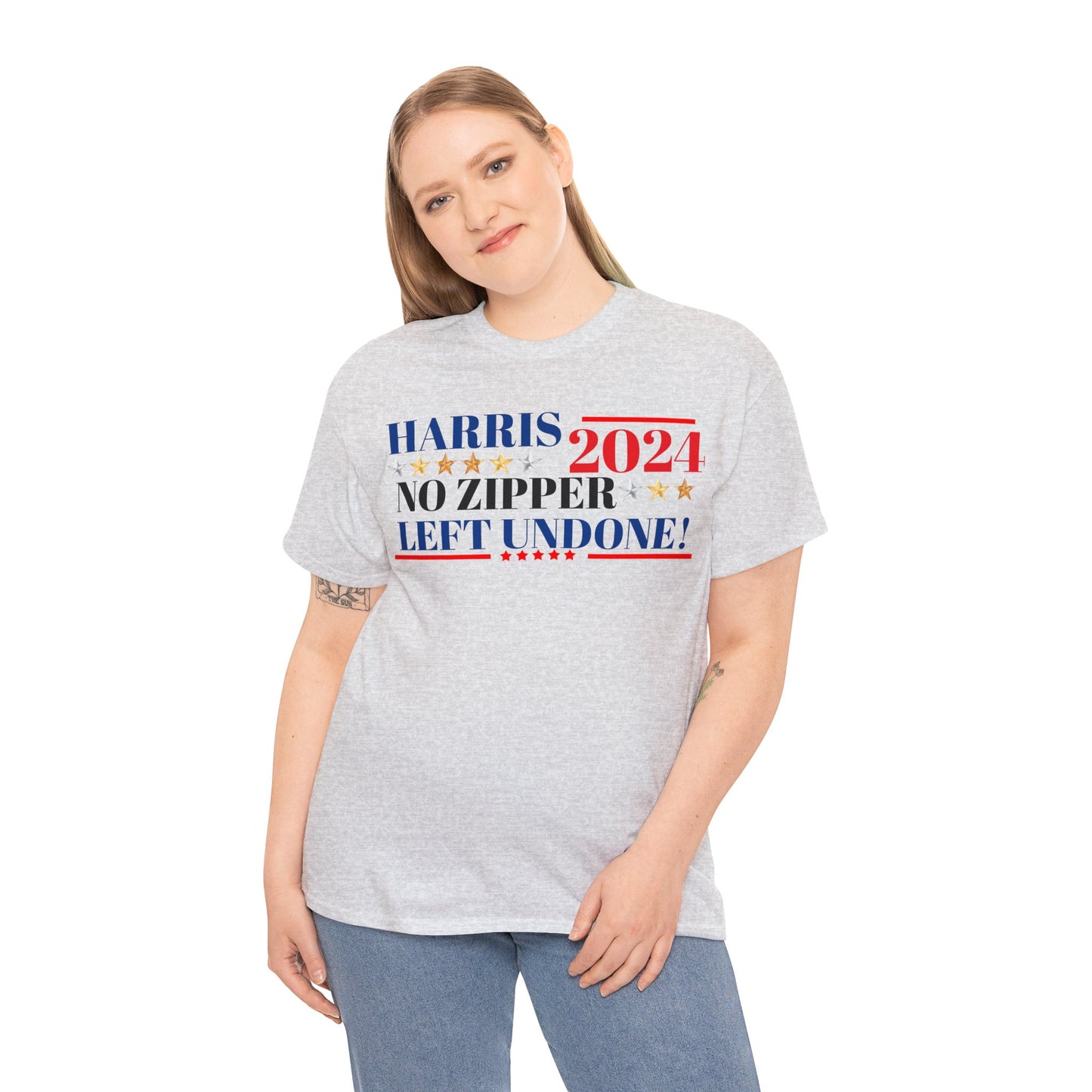 Harris 2024! Campain slogen Funny! Cotton Tee