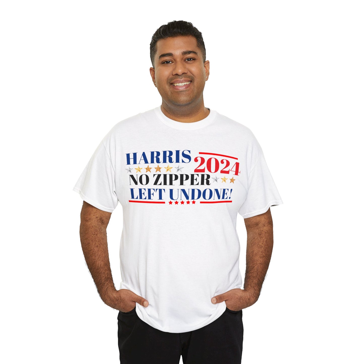 Harris 2024! Campain slogen Funny! Cotton Tee