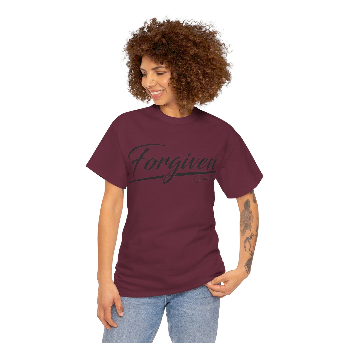 Forgiven, Heavy Cotton Tee