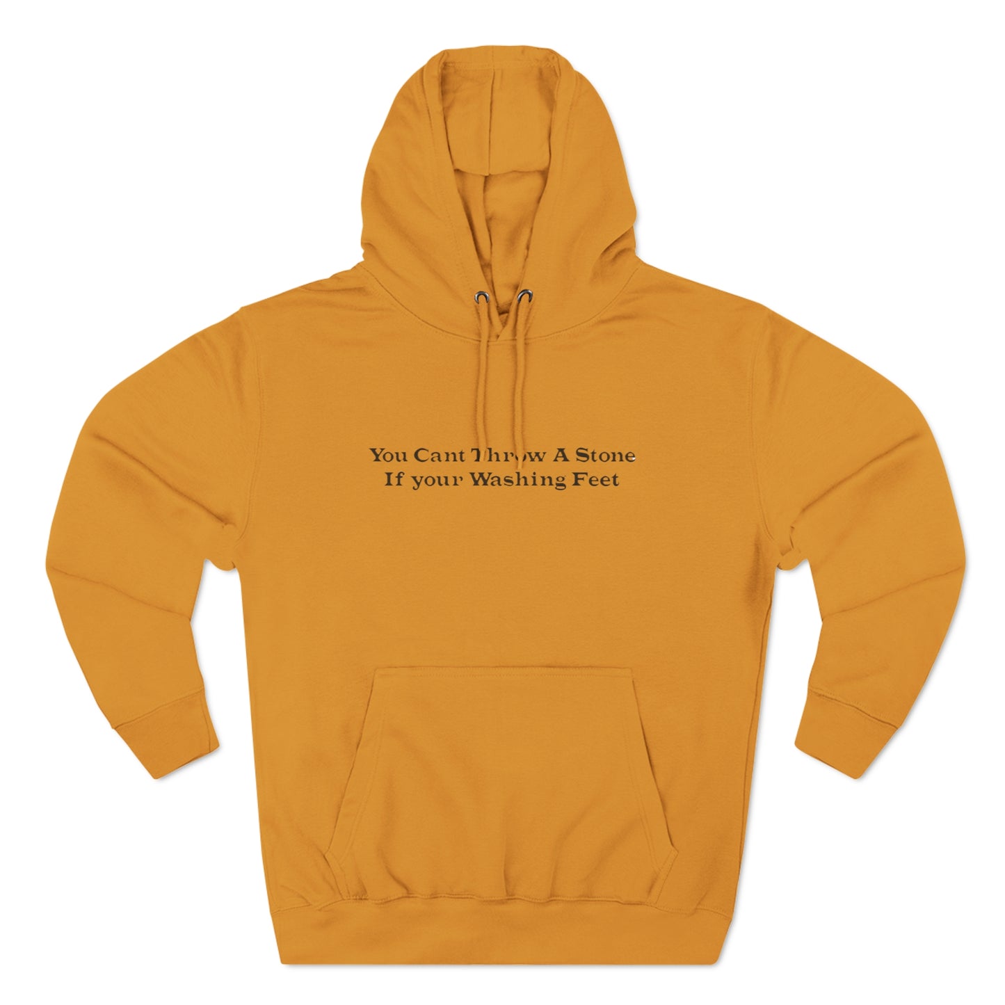 You Cant Throw a Stone, Pullover Hoodie