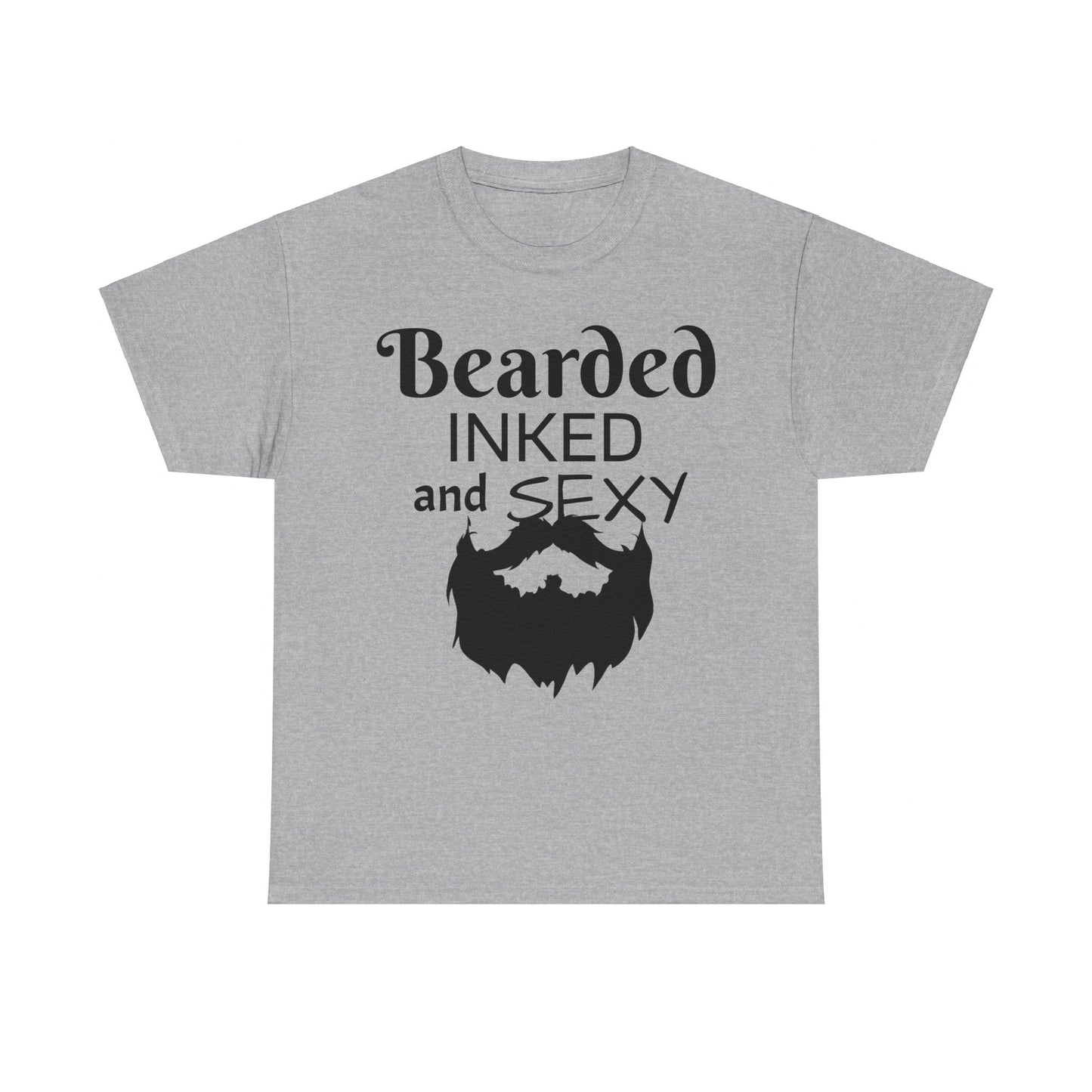 Beared and inked!  Cotton Tee