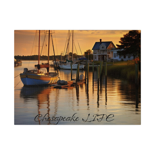 Chesapeake Life Canvas, Stretched, 0.75"