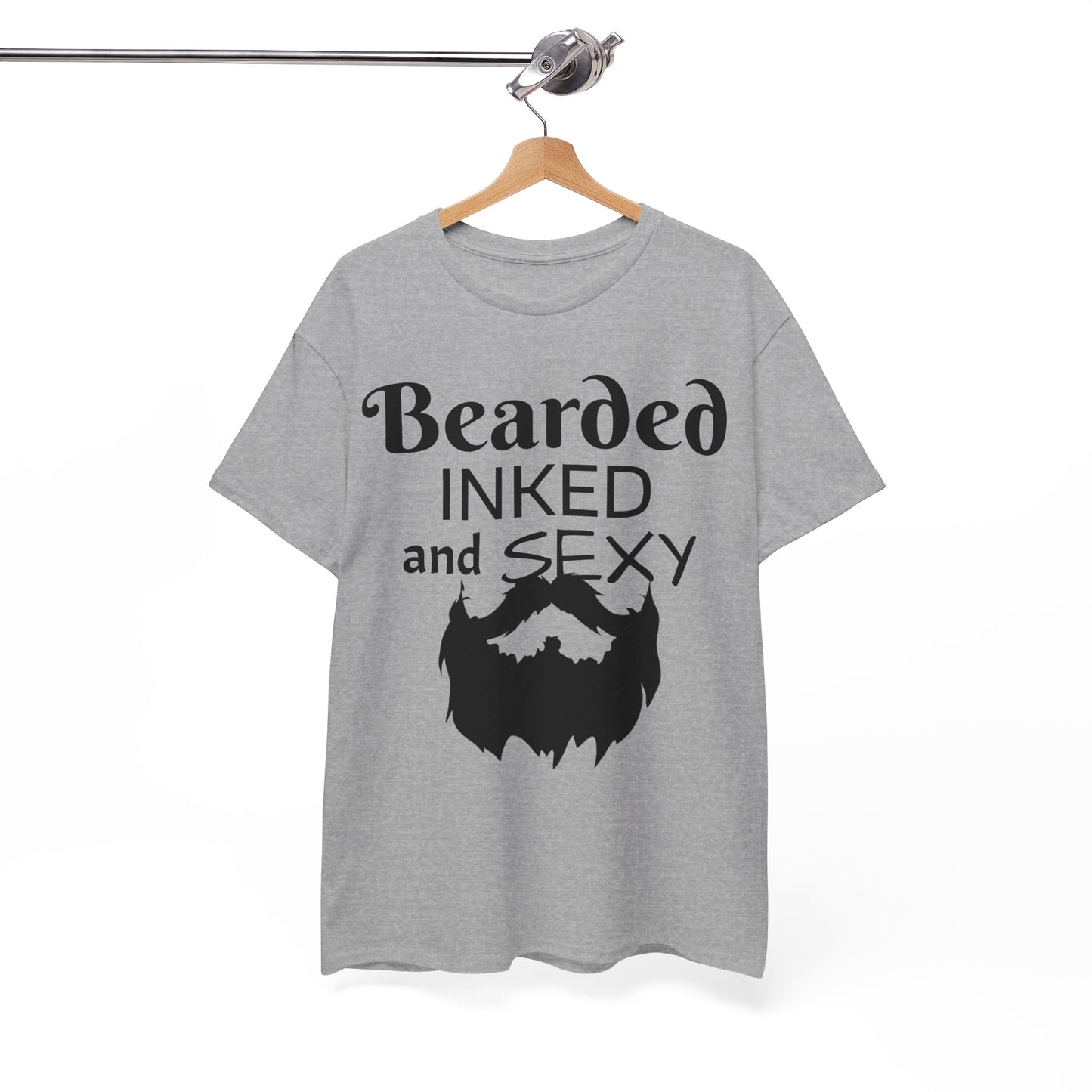 Beared and inked!  Cotton Tee