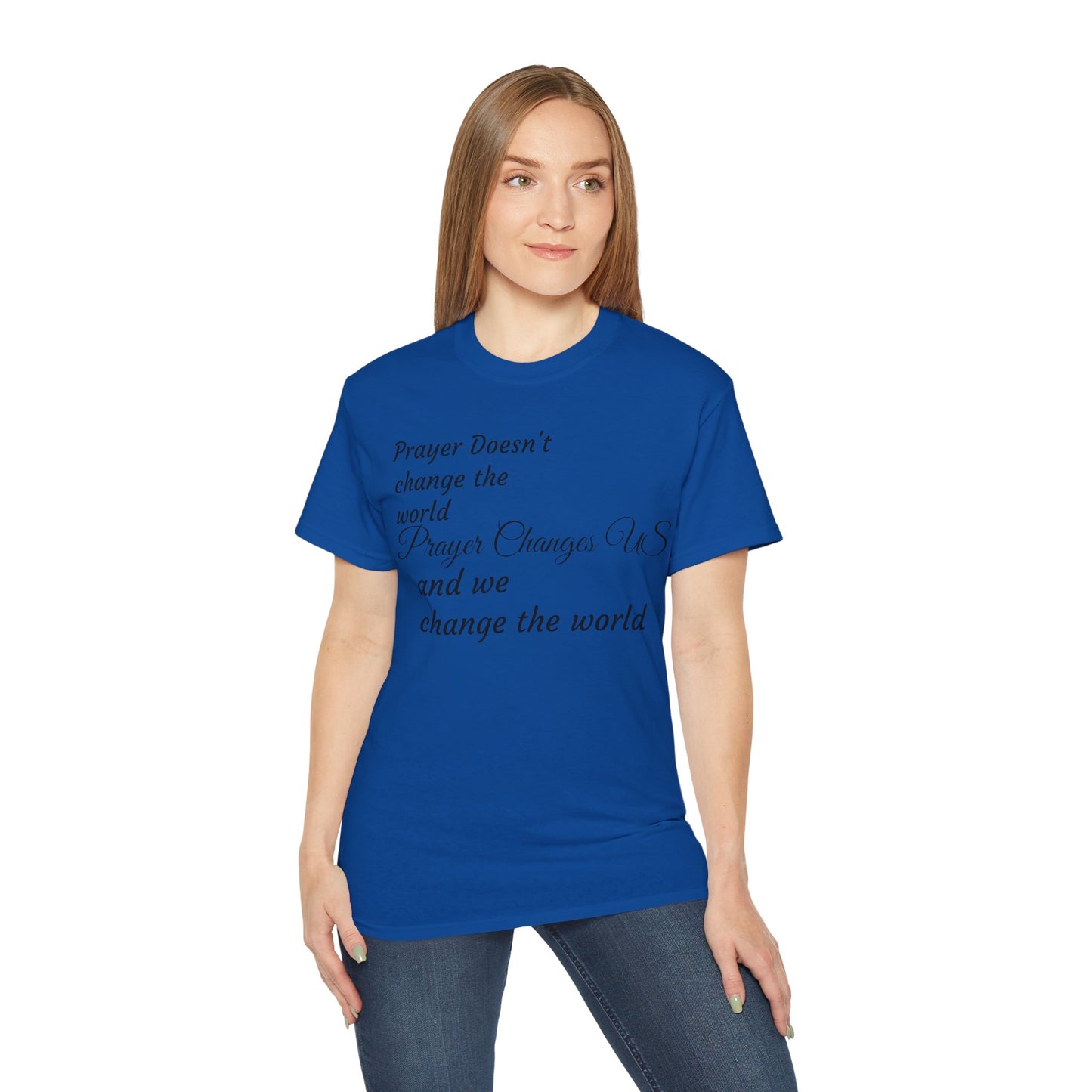 Prayer Changes US Cotton Tee