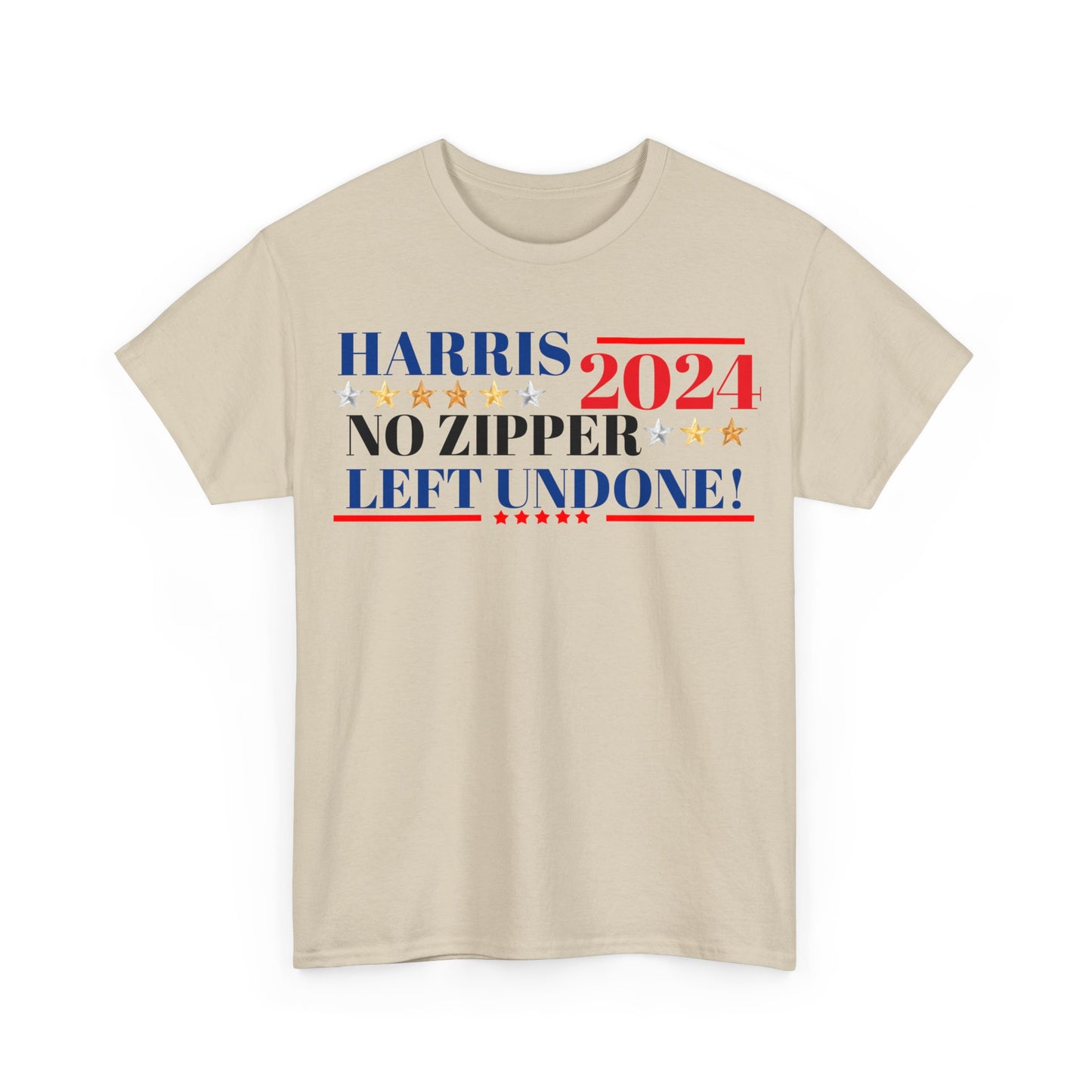 Harris 2024! Campain slogen Funny! Cotton Tee