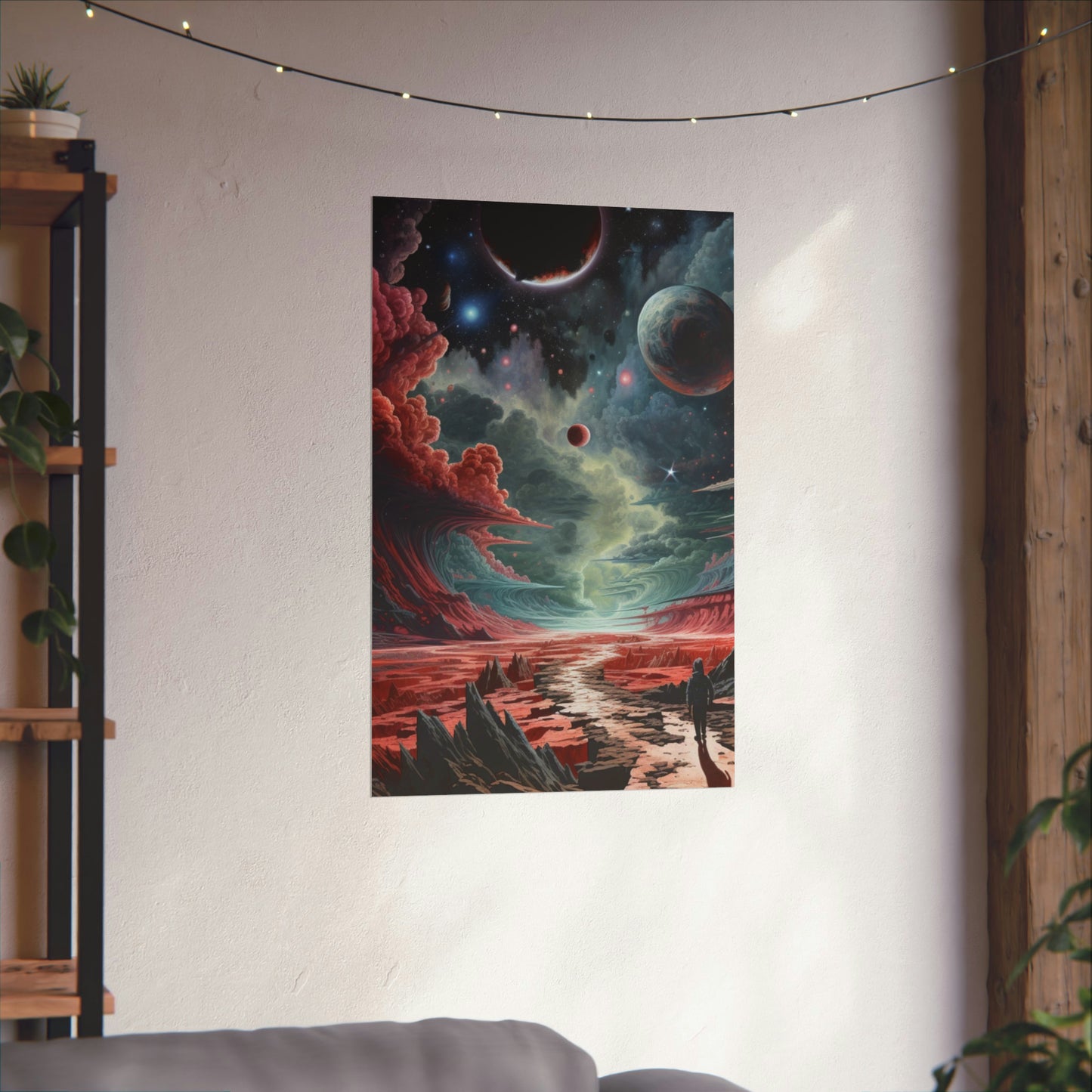 A Walk In Space Vertical Posters