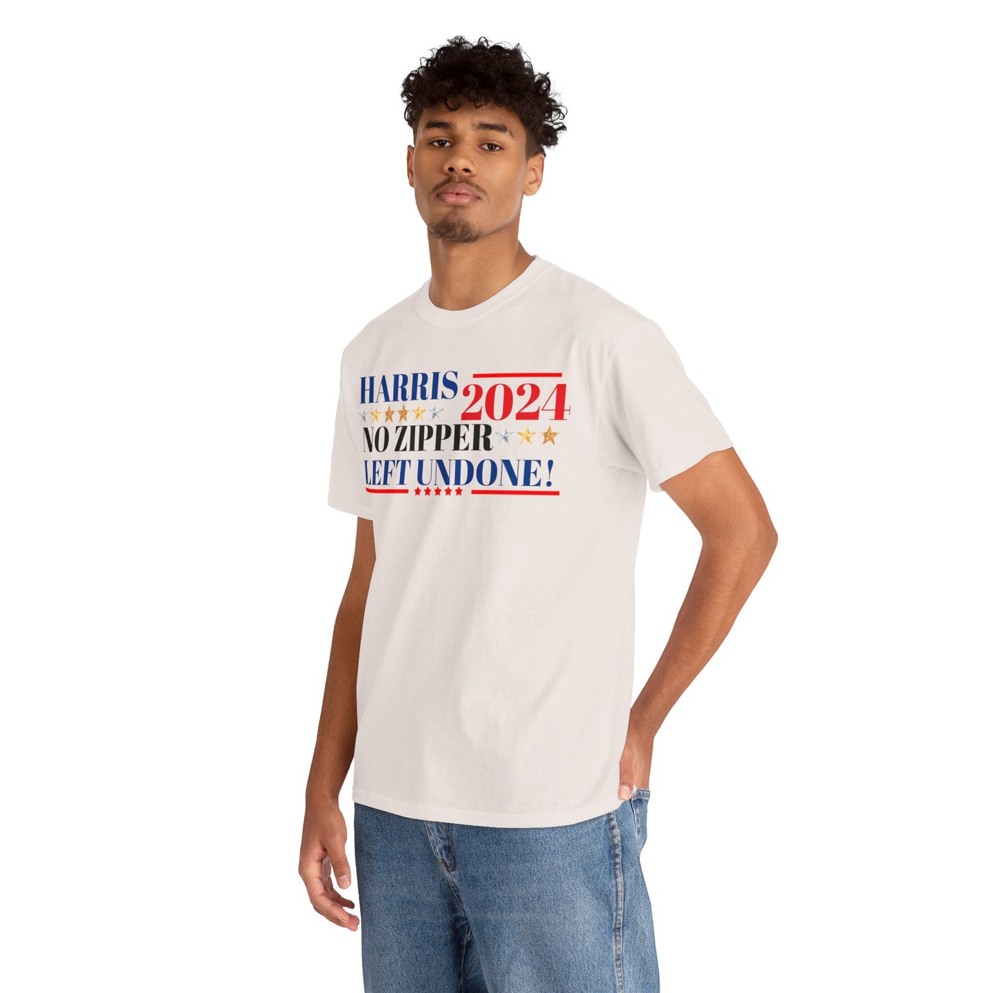 Harris 2024! Campain slogen Funny! Cotton Tee