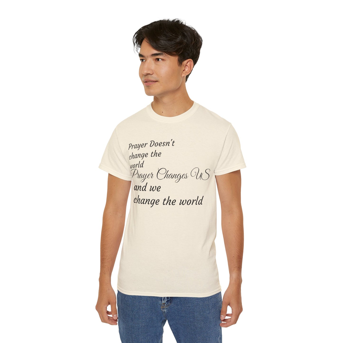 Prayer Changes US Cotton Tee