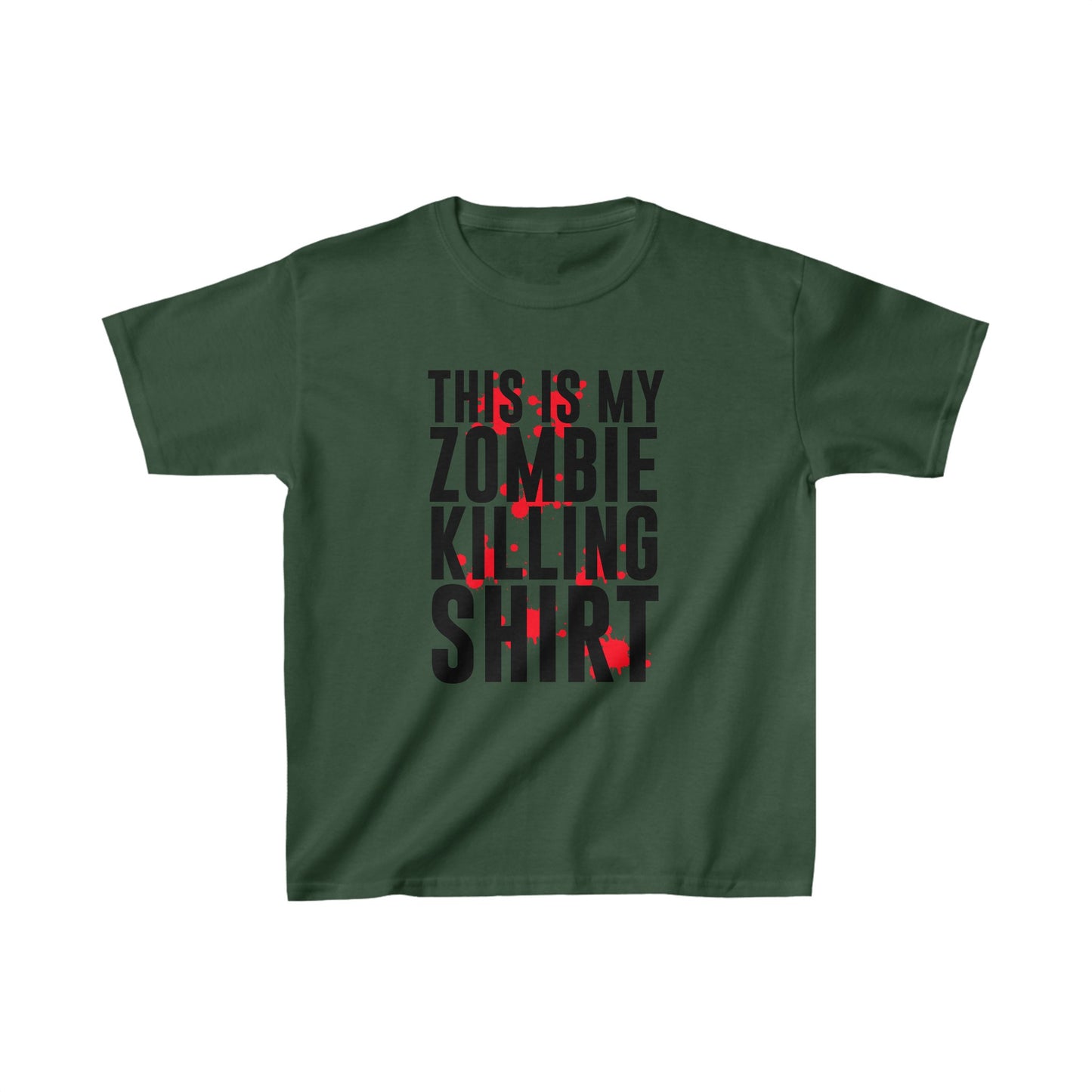 Zombie killing shirt! Kids Heavy Cotton™ Tshirt