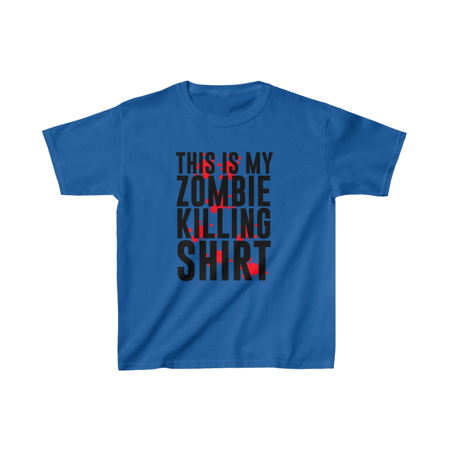 Zombie killing shirt! Kids Heavy Cotton™ Tshirt