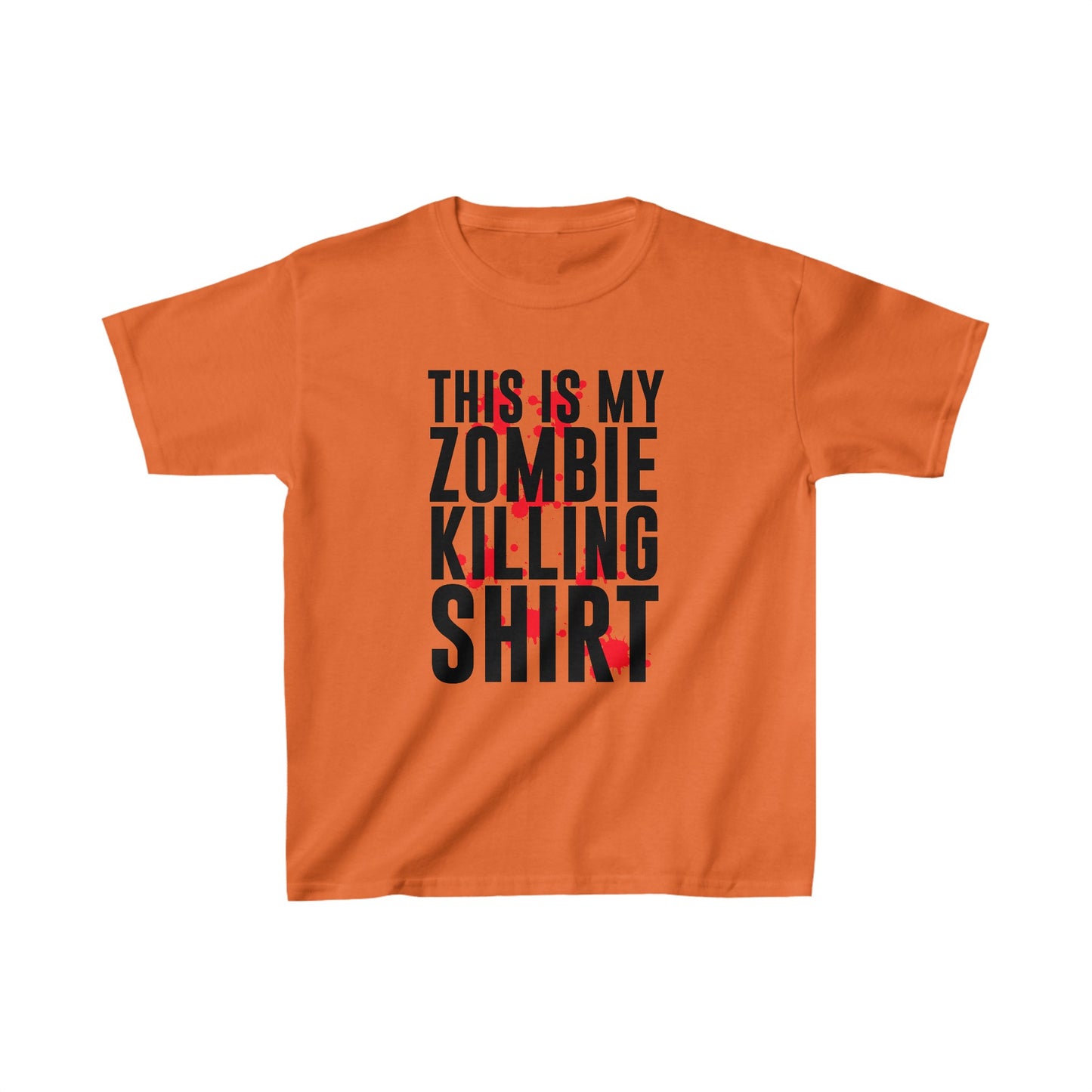 Zombie killing shirt! Kids Heavy Cotton™ Tshirt