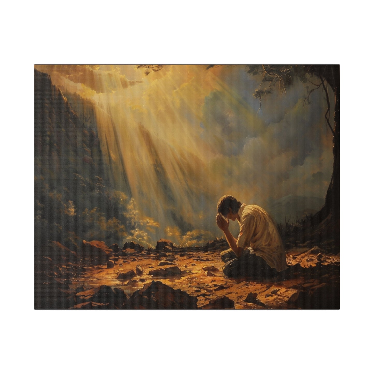 The Lords Prayer, Matte Canvas