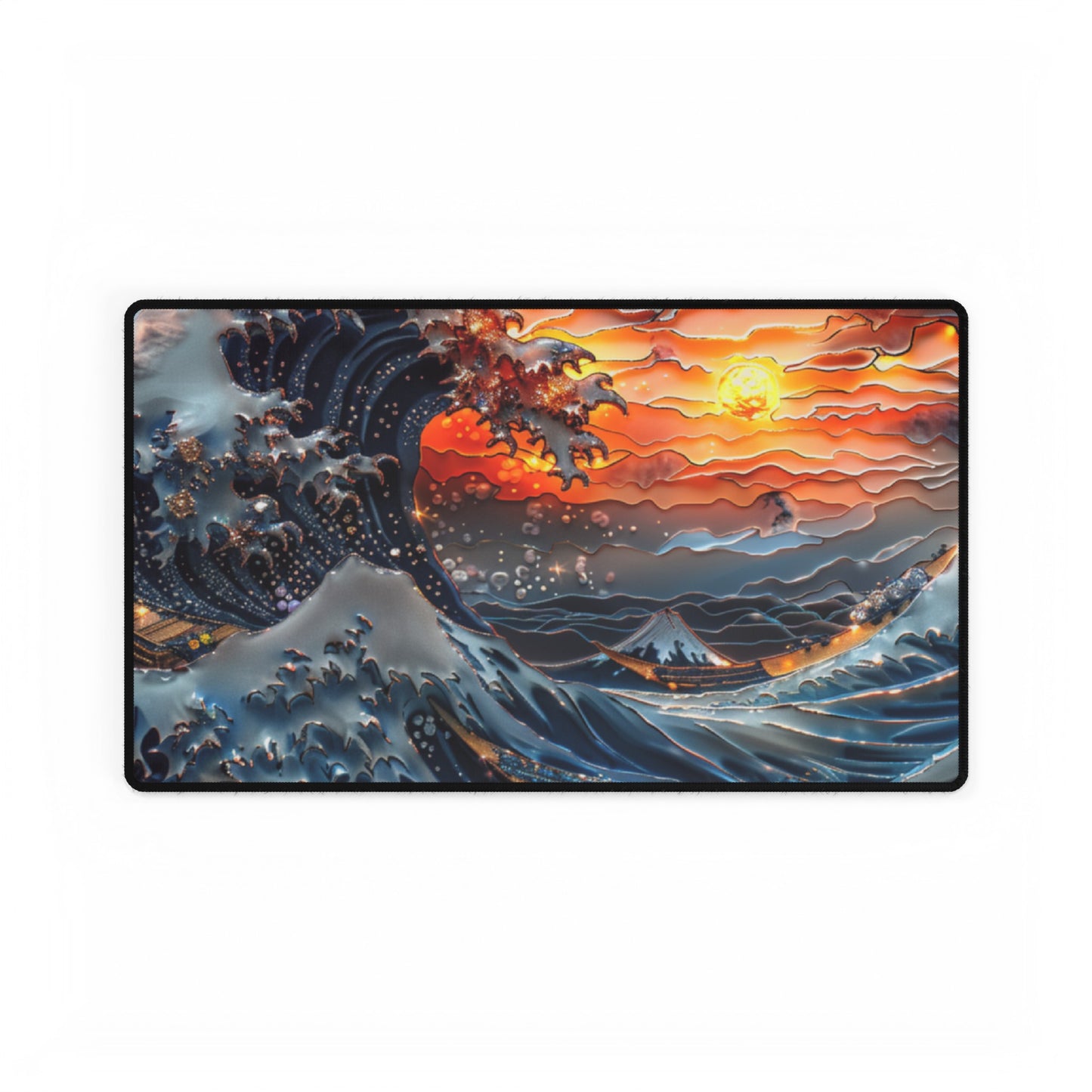 Great Wave Mouse pad