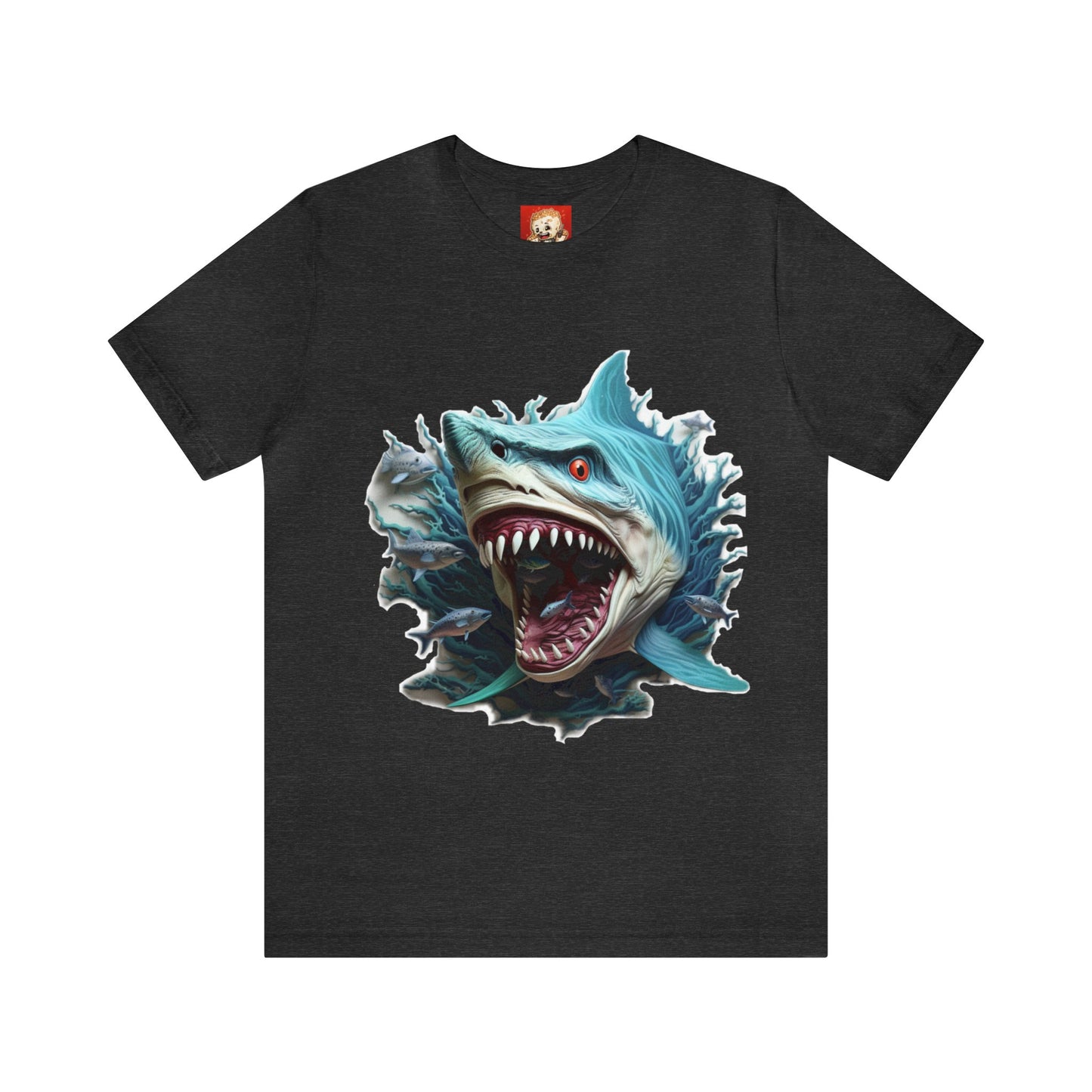 Shark attach 3D T-Shirt