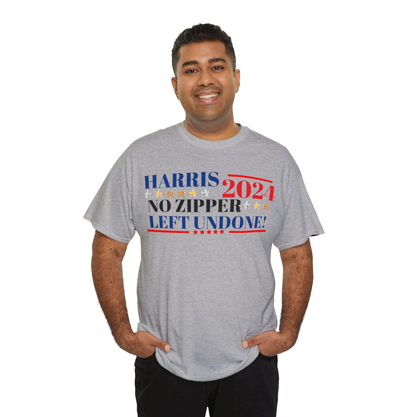 Harris 2024! Campain slogen Funny! Cotton Tee