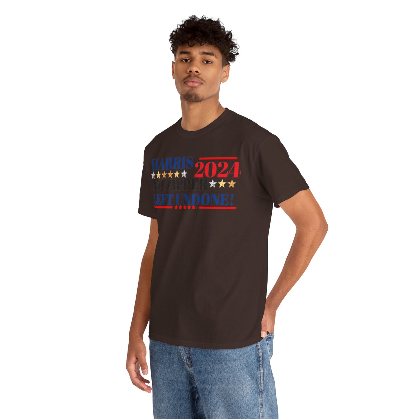 Harris 2024! Campain slogen Funny! Cotton Tee