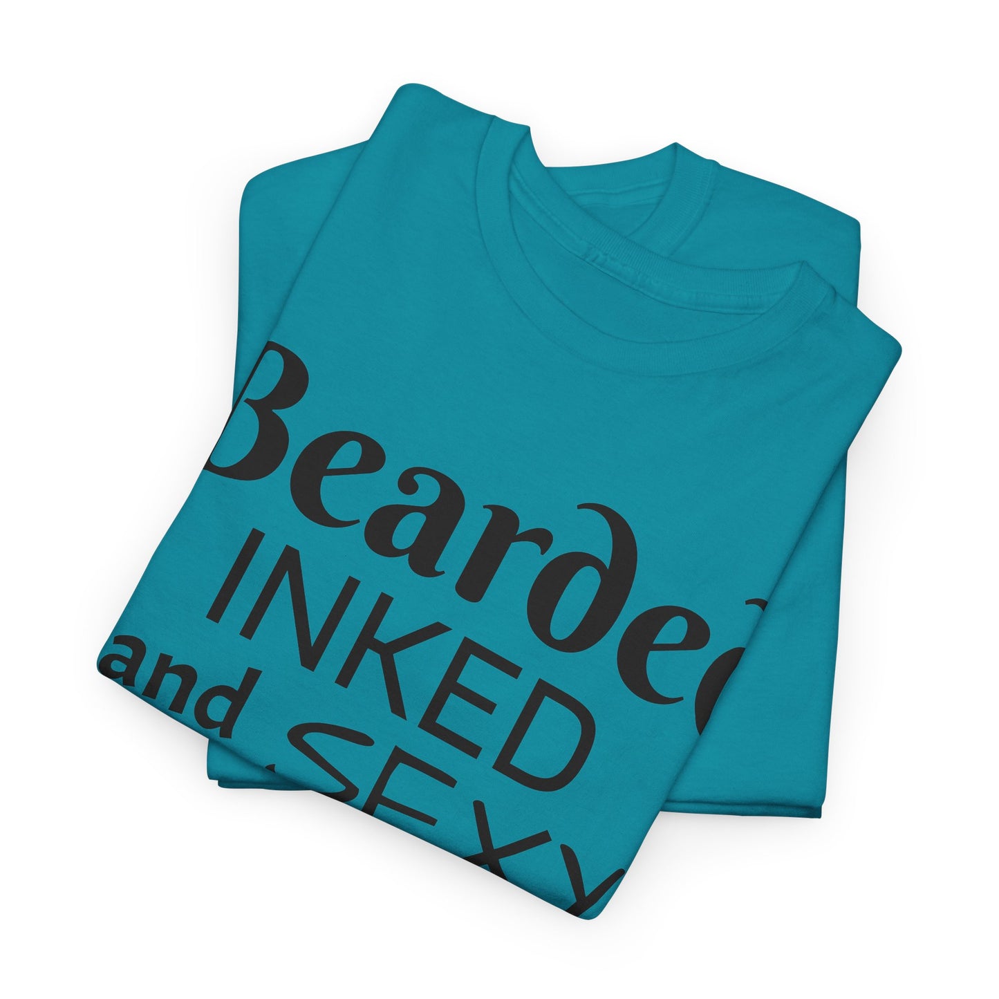 Beared and inked!  Cotton Tee