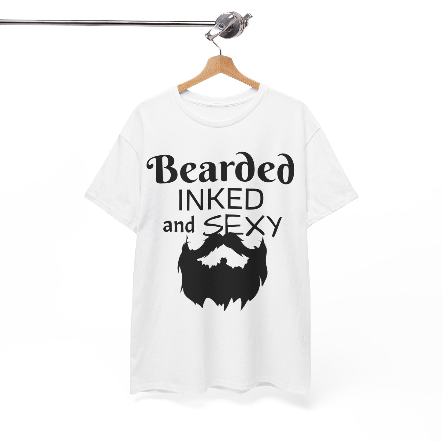 Beared and inked!  Cotton Tee