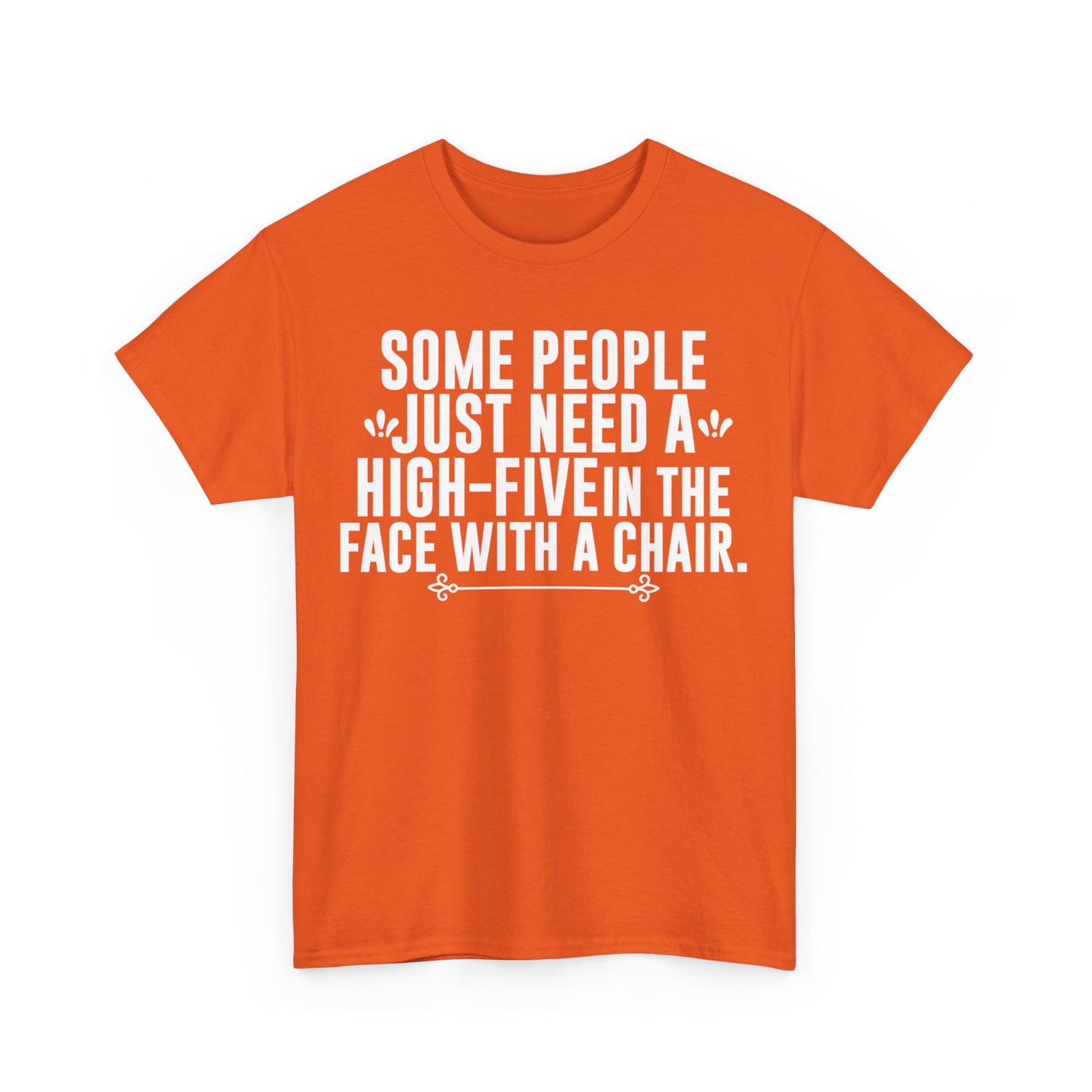 High-Five with a Chair! Cotton Tshirt