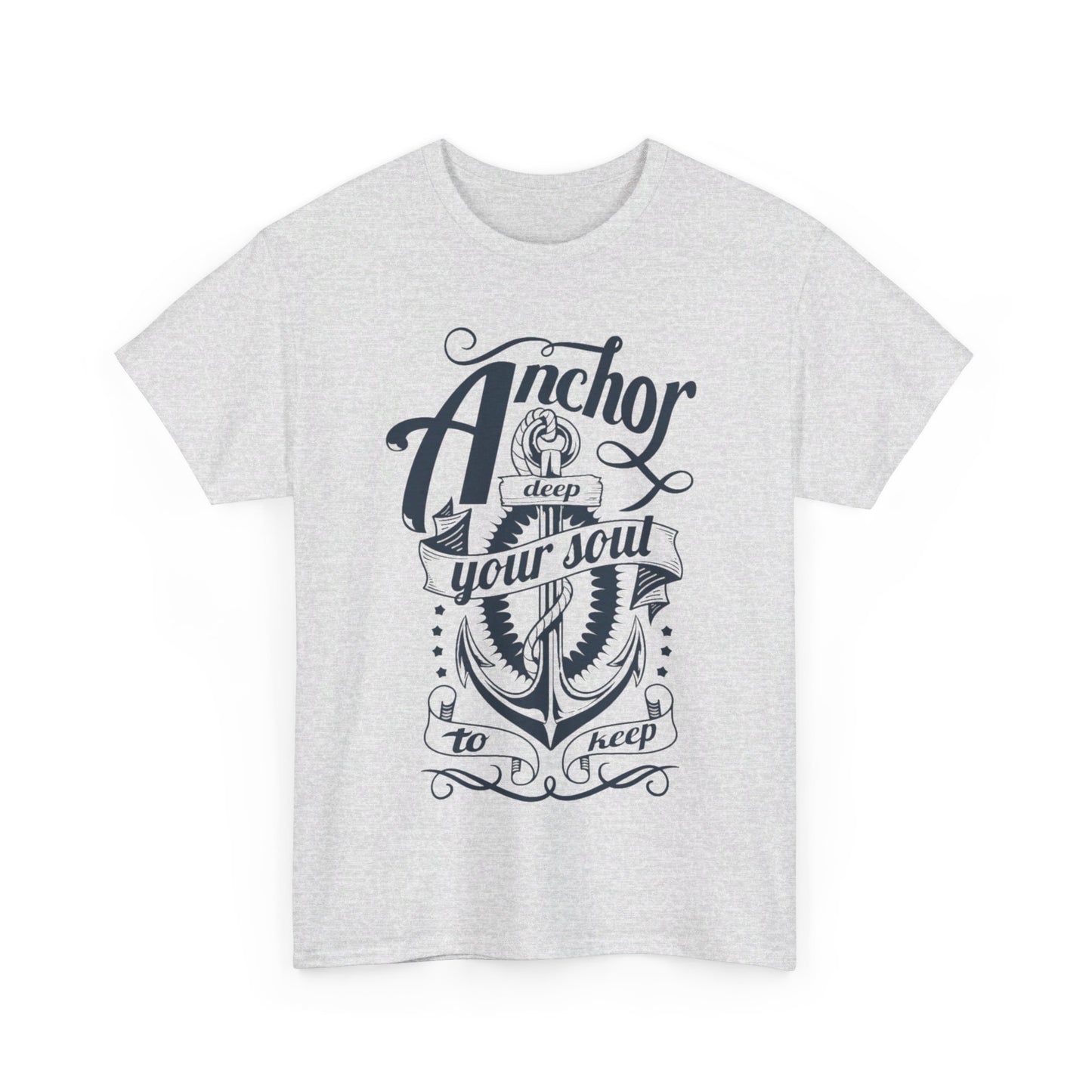 Anchor Deep! Heavy Cotton T-shirt