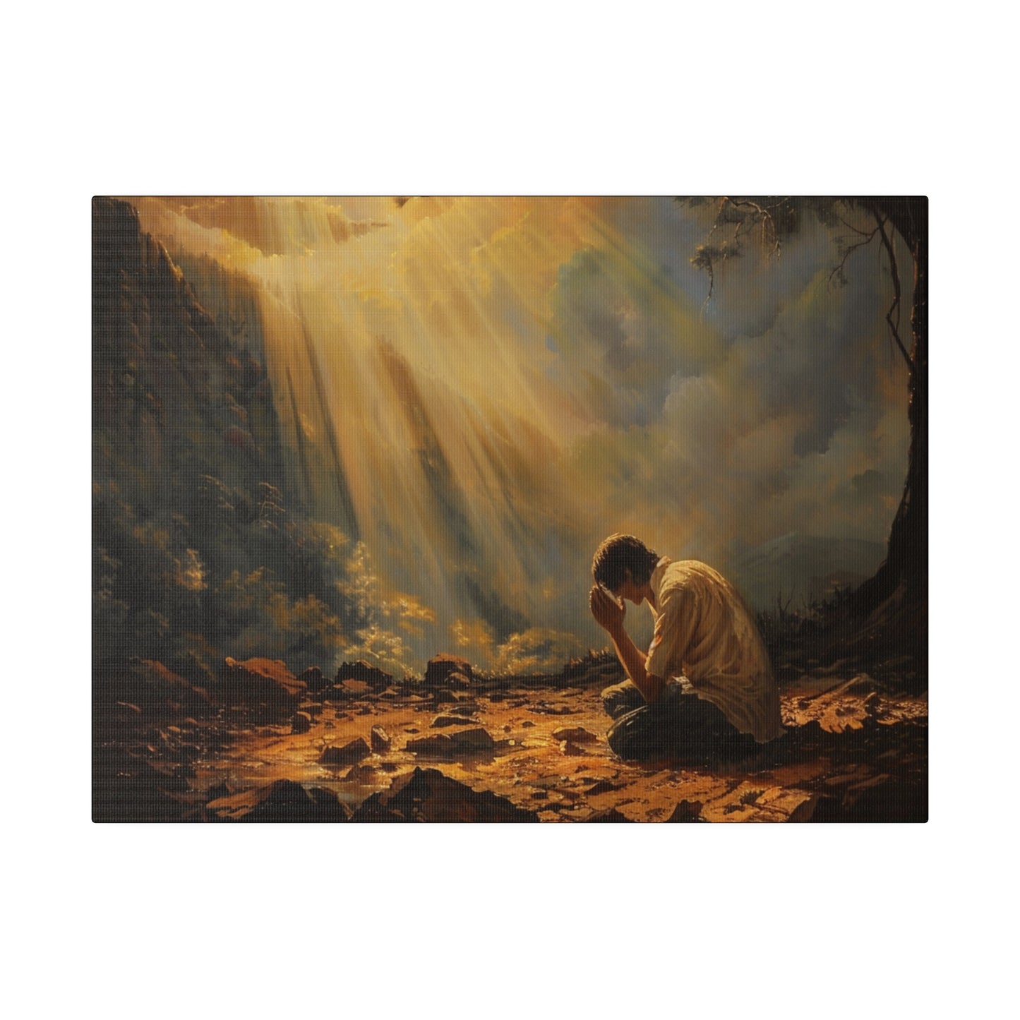 The Lords Prayer, Matte Canvas