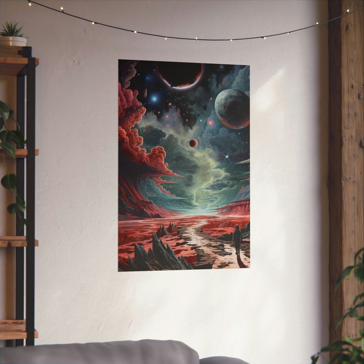 A Walk In Space Vertical Posters