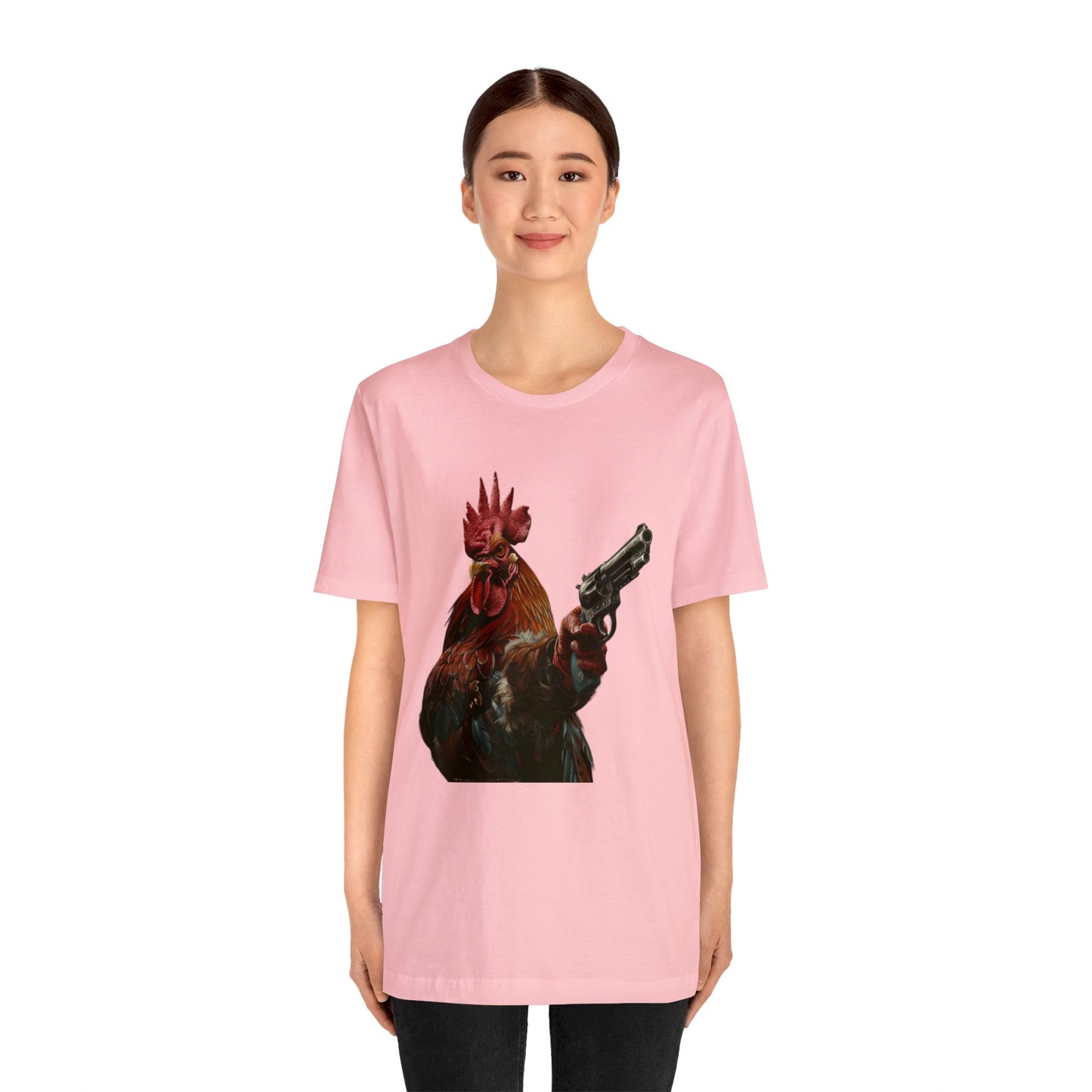 Make My Day Rooster Short Sleeve Tee