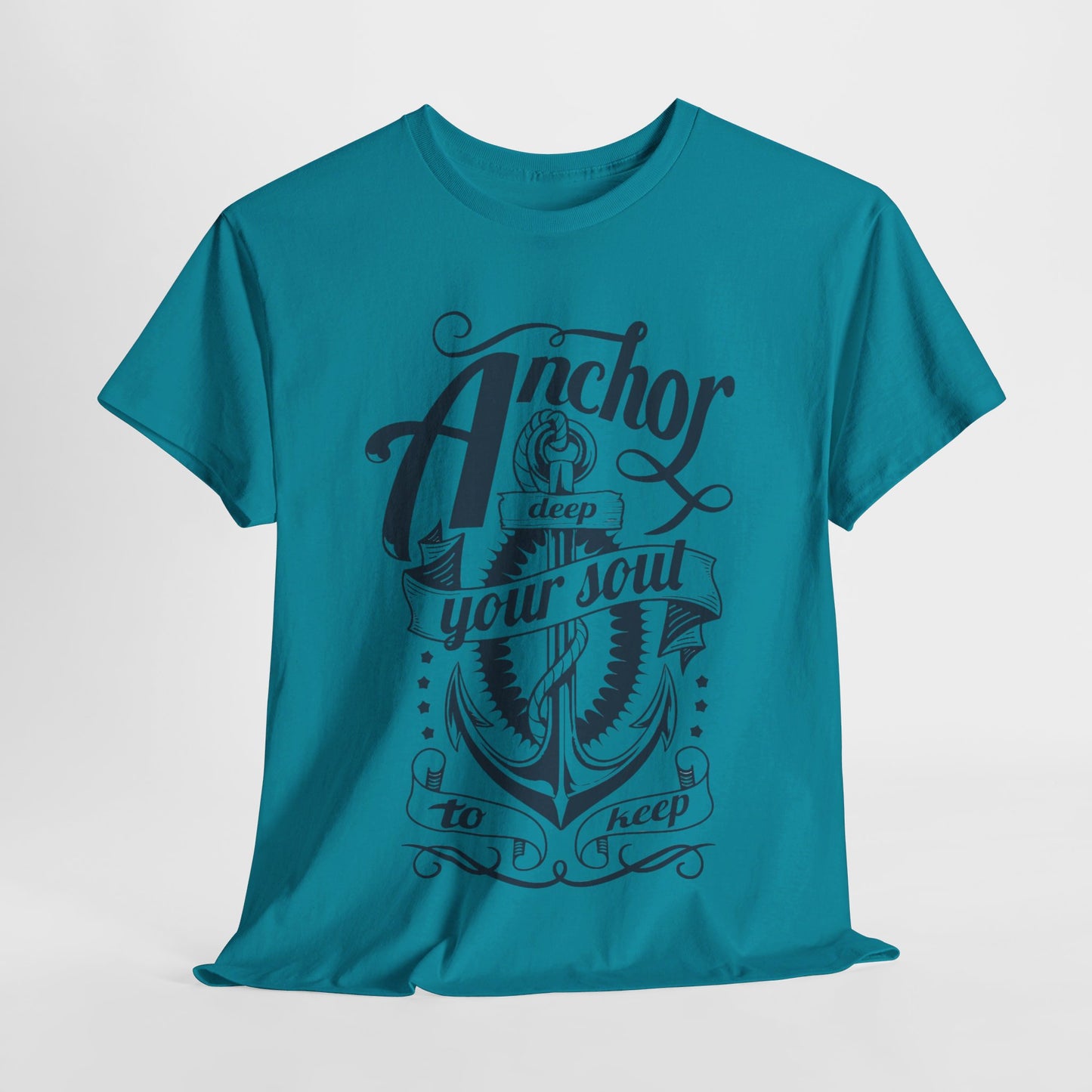 Anchor Deep! Heavy Cotton T-shirt