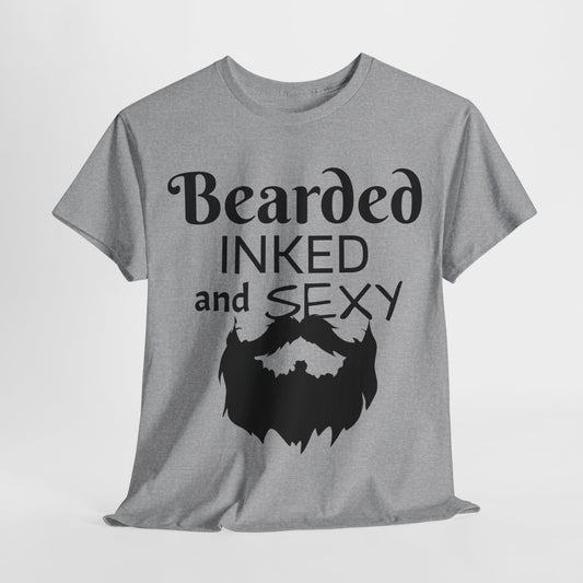 Beared and inked!  Cotton Tee