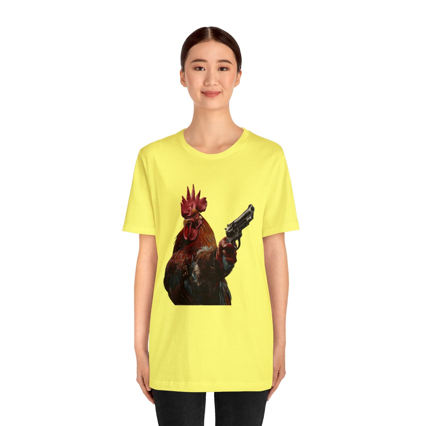 Make My Day Rooster Short Sleeve Tee