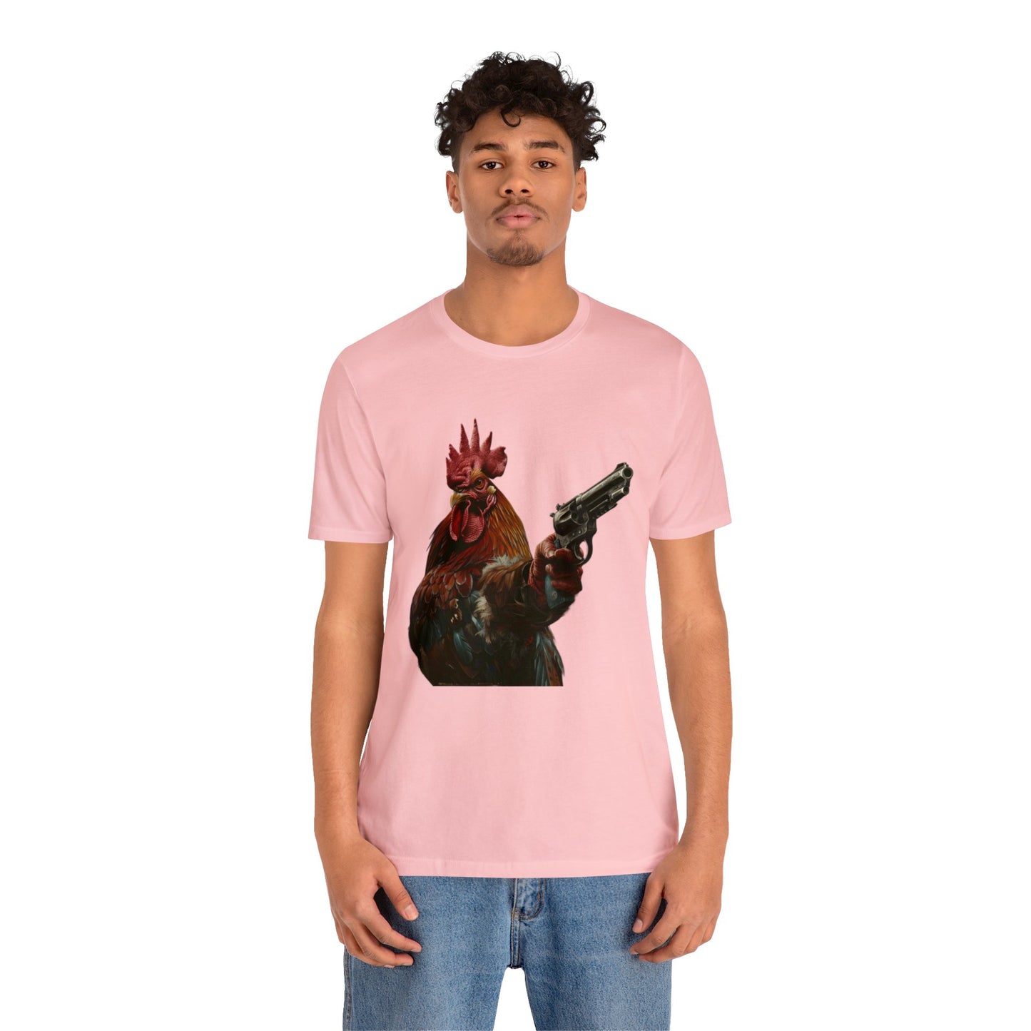 Make My Day Rooster Short Sleeve Tee