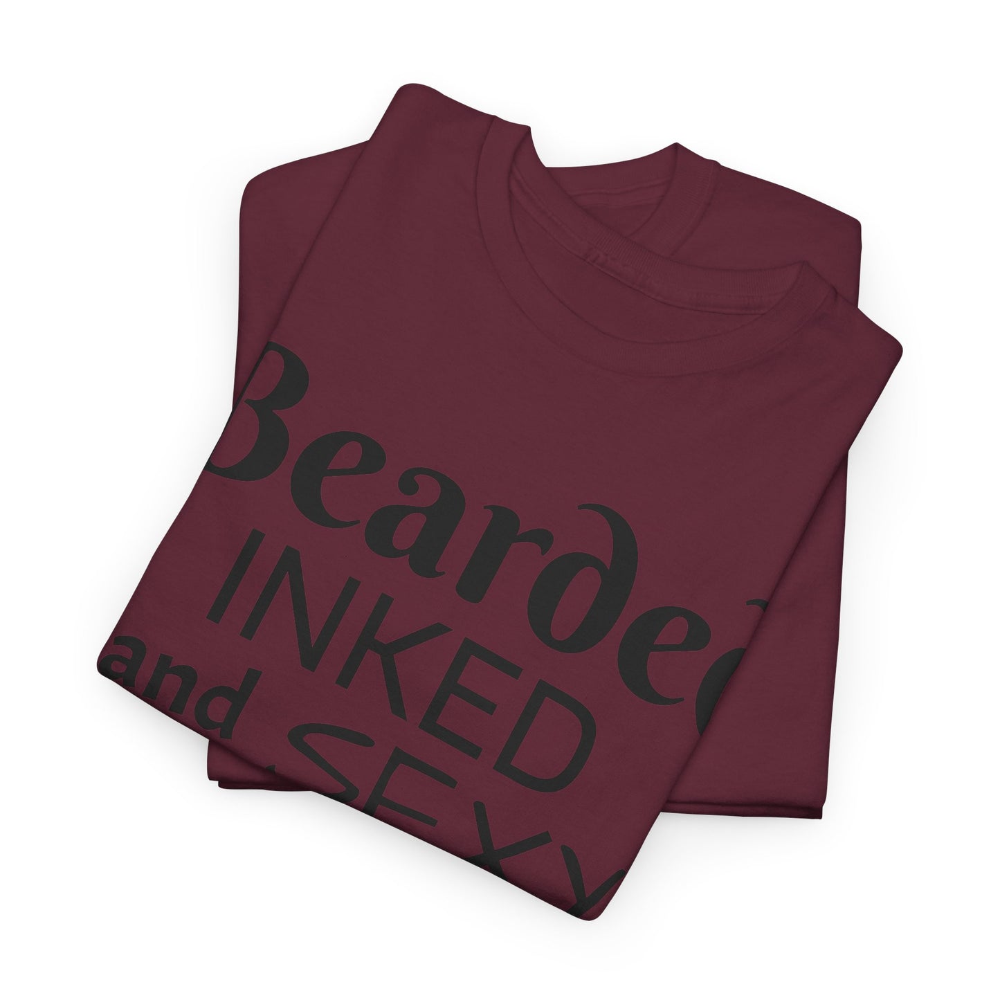 Beared and inked!  Cotton Tee