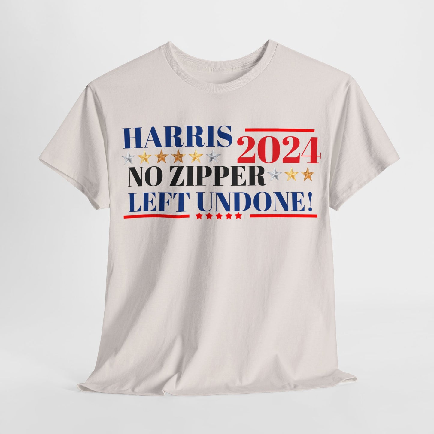 Harris 2024! Campain slogen Funny! Cotton Tee