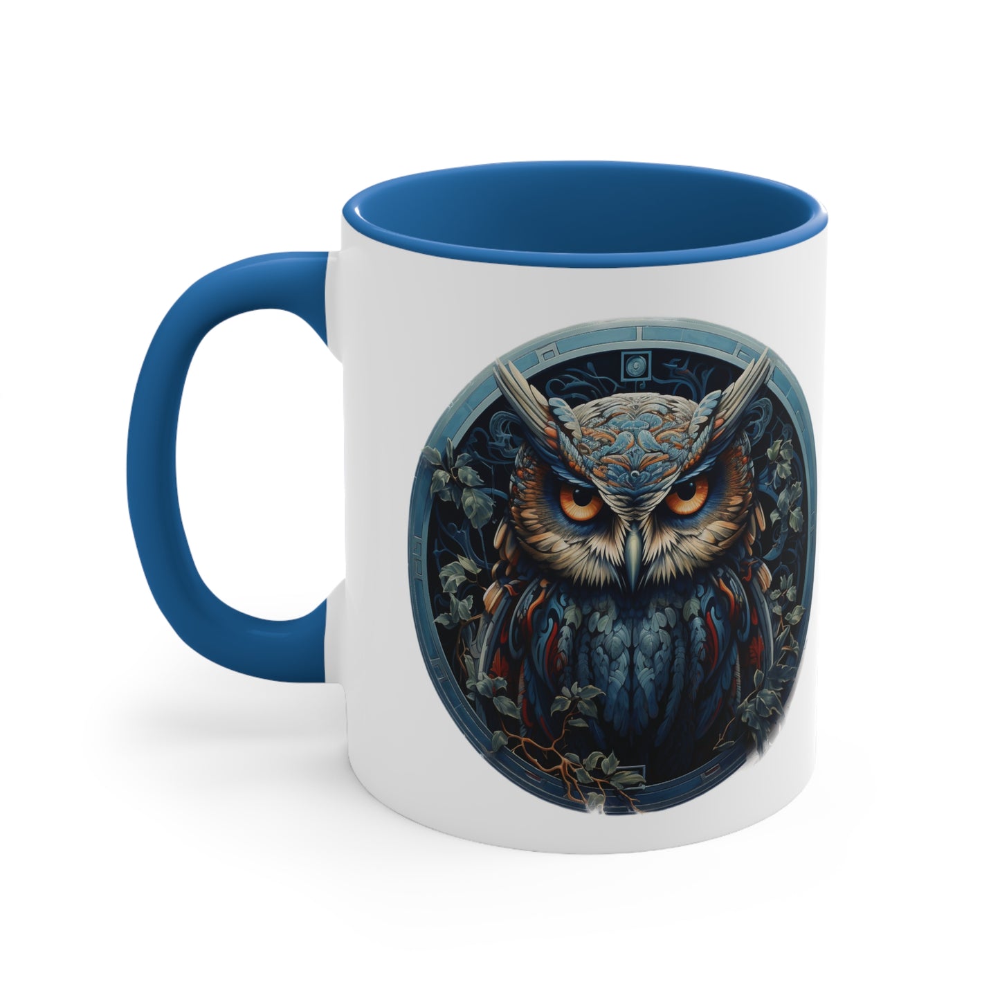 Blue Owl Accent Coffee Mug, 11oz