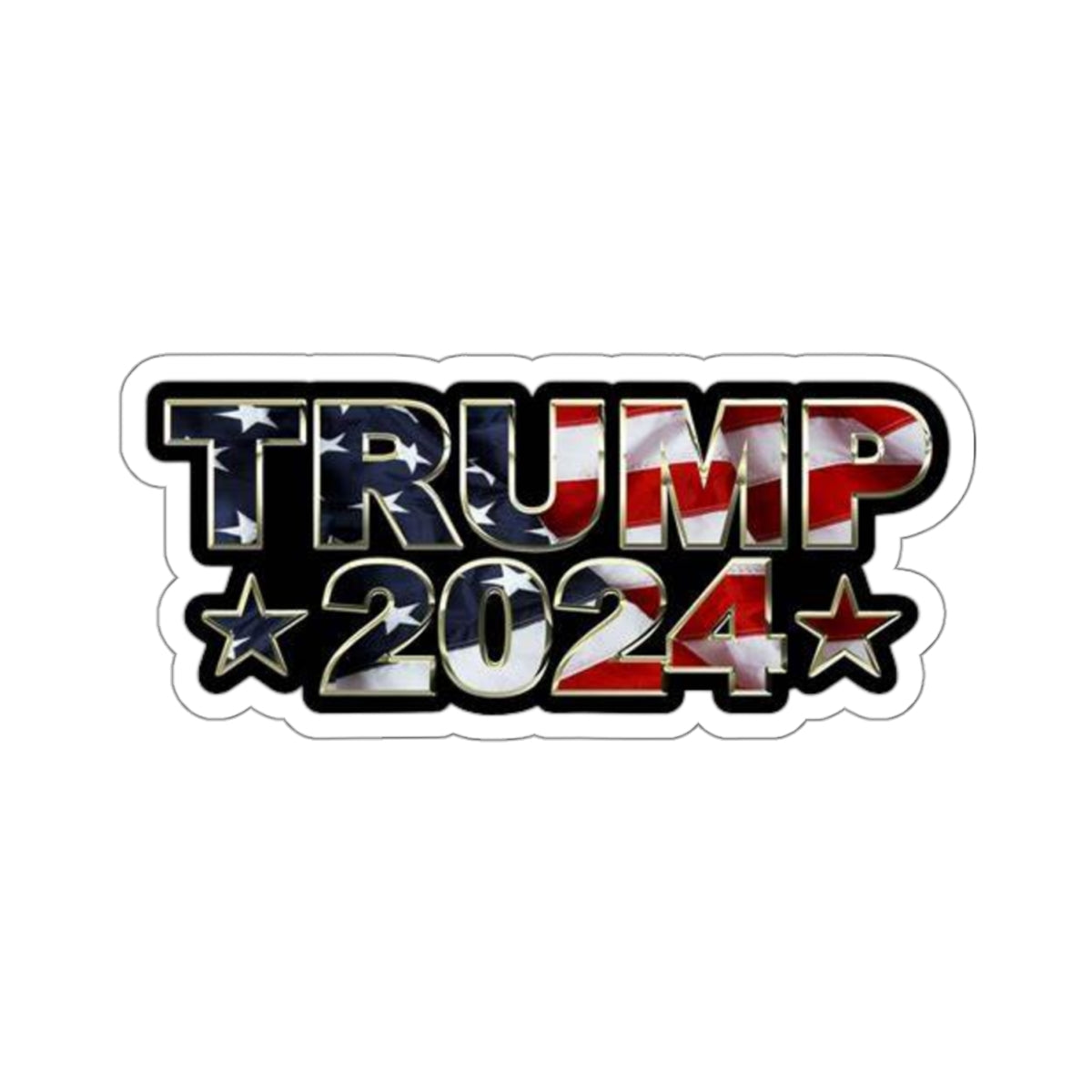 TRUMP 2024 stars and stripes! Stickers