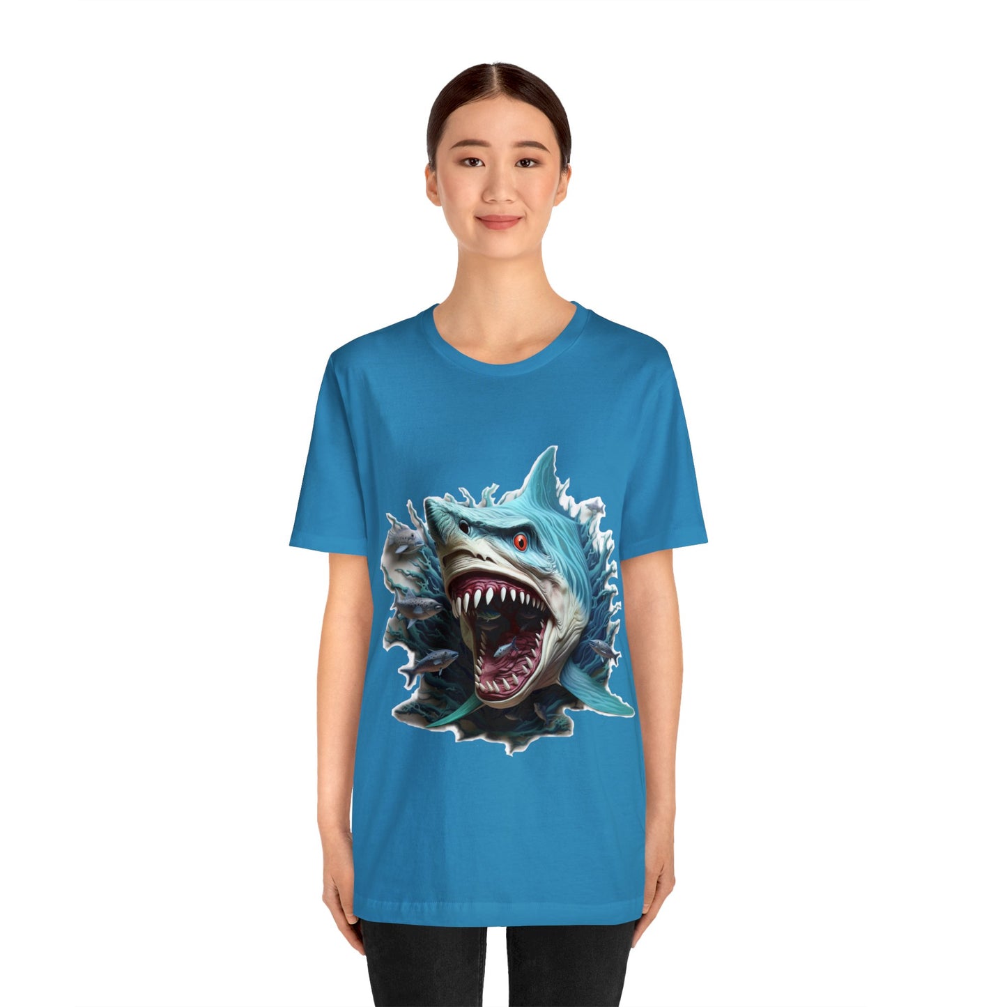 Shark attach 3D T-Shirt