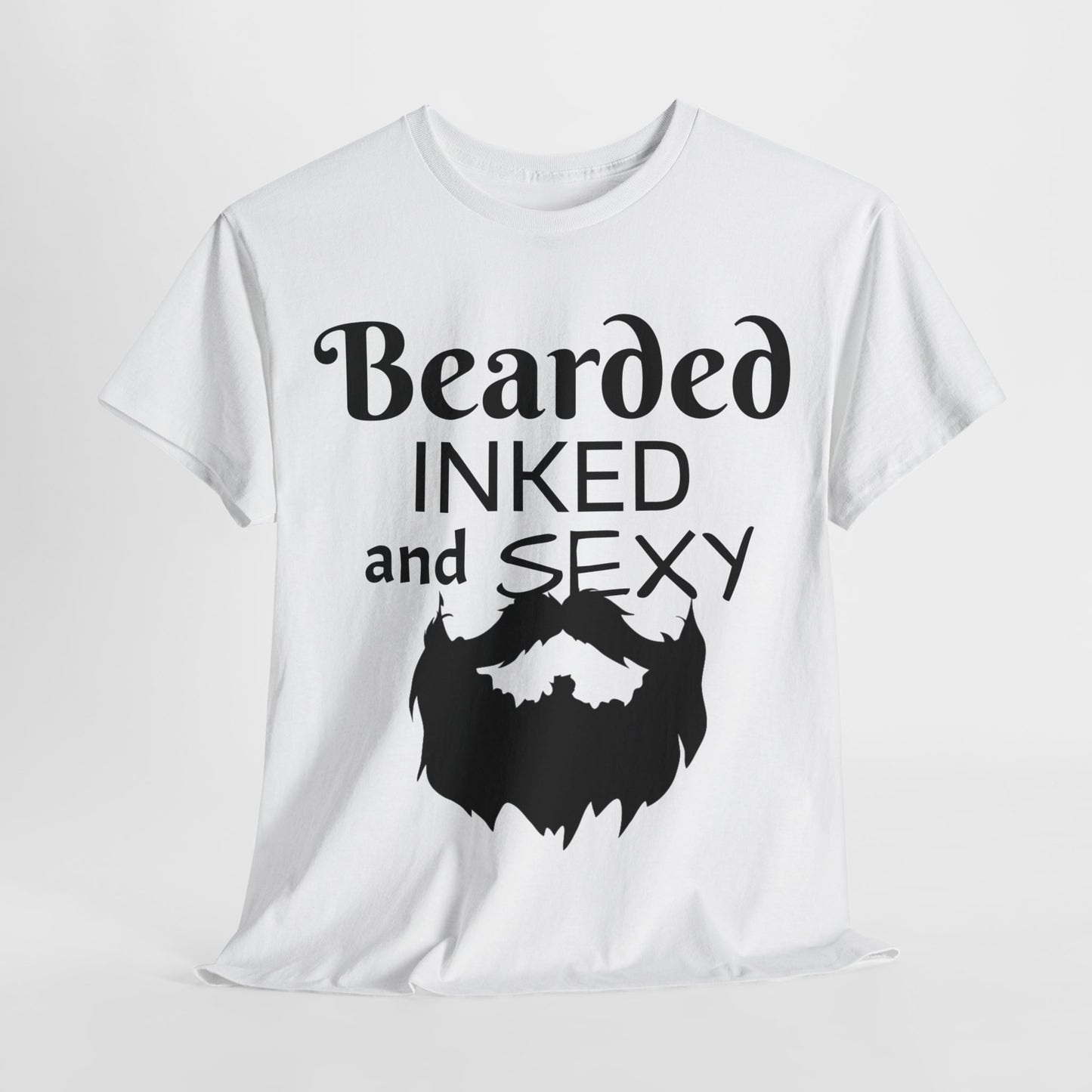 Beared and inked!  Cotton Tee